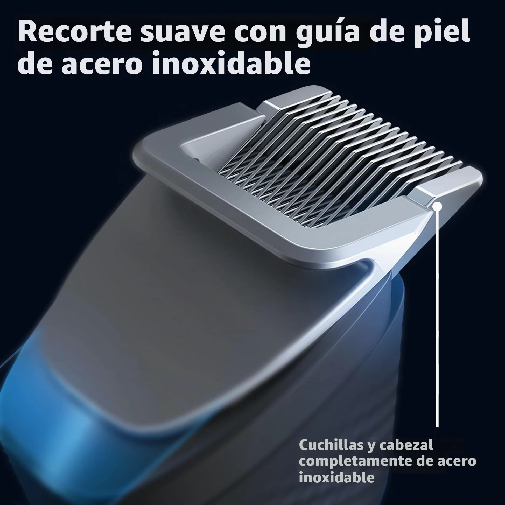 Norelco Philips Series 9000, recortadora de barba y pelo de máxima precisión con tecnología Beard Sense para un corte uniforme, BT9810/40