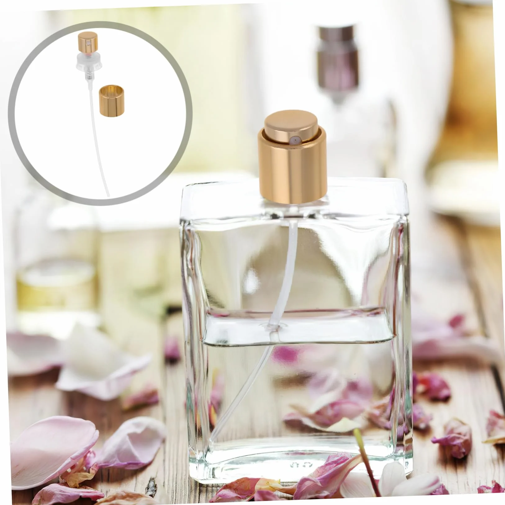 Beaupretty Boquillas Rociadoras Para Cuello De Botella De Perfume Mini Pulverizador De Bomba