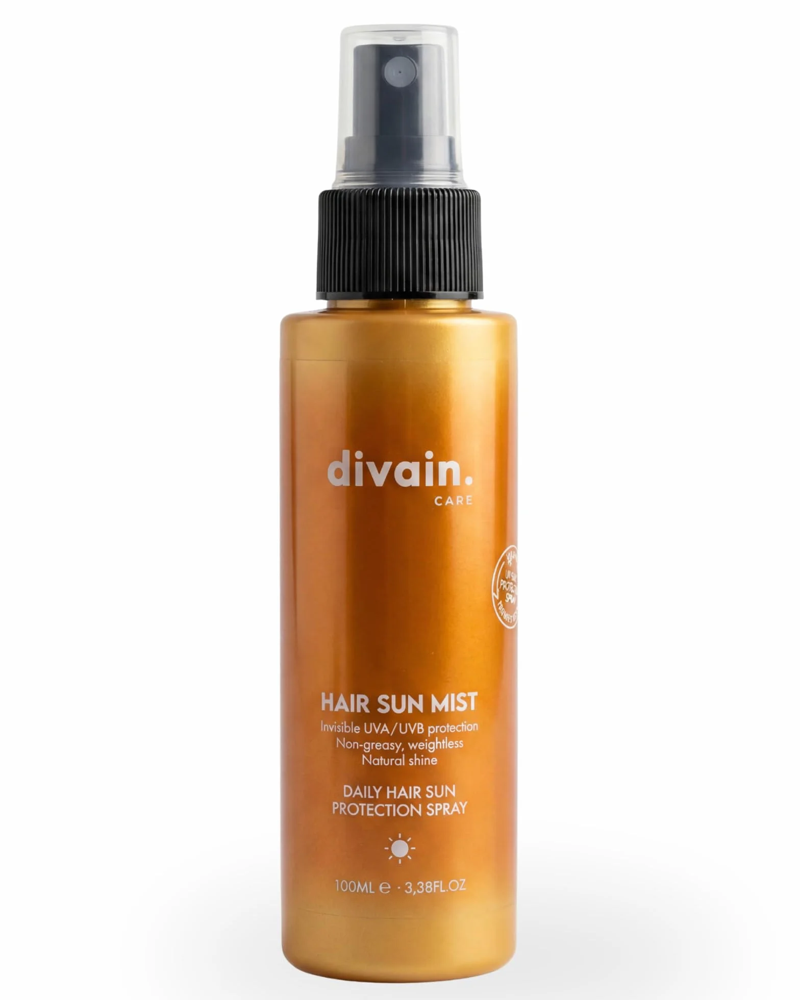 Bruma Solar Capilar 100 ml con Filtro UV, Proteínas Vegetales y Alga Marina 88% Natural Vegana