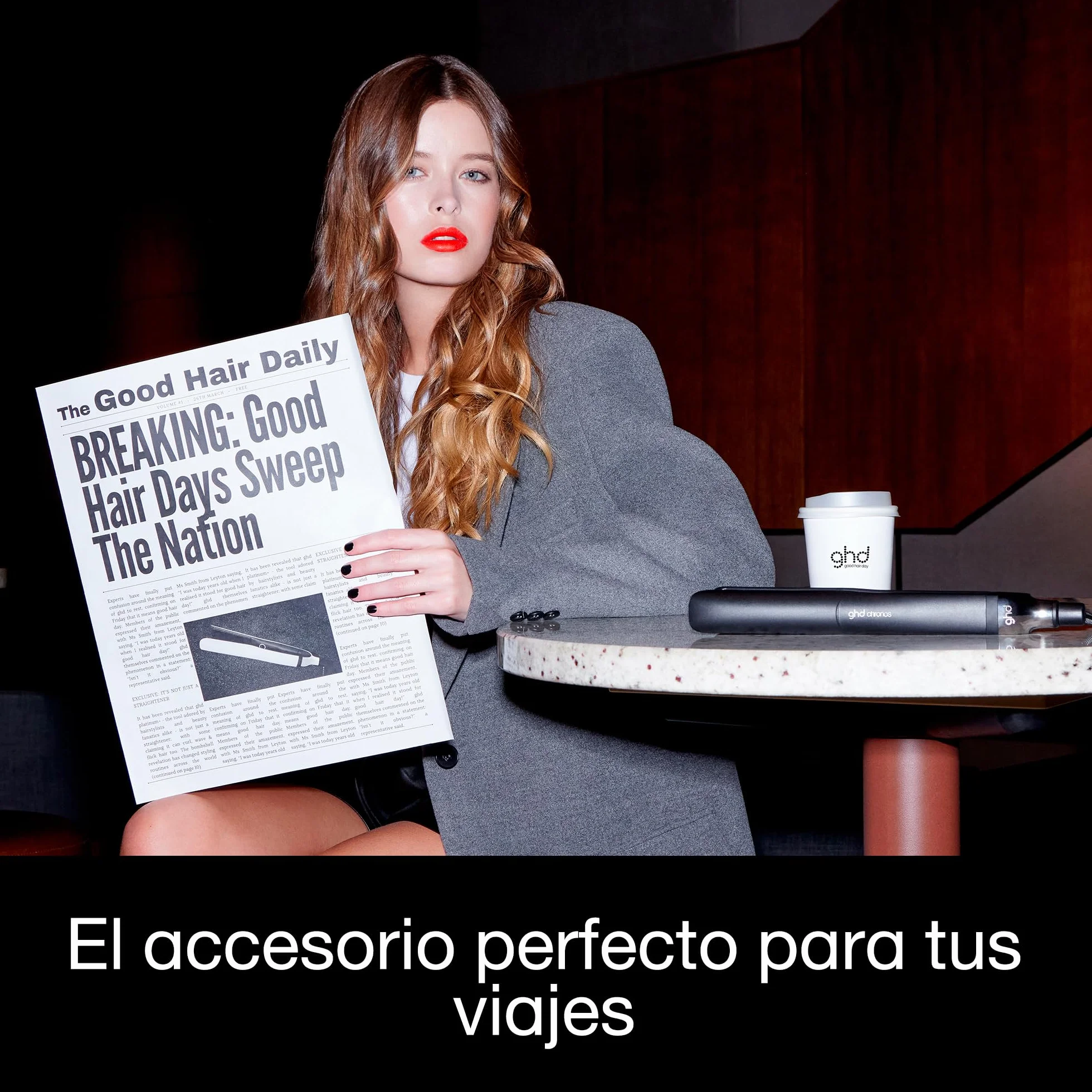 GHD Neceser térmico funda transporte plancha pelo compatible Gold Platinum+ Chronos Original Max Mini Glide