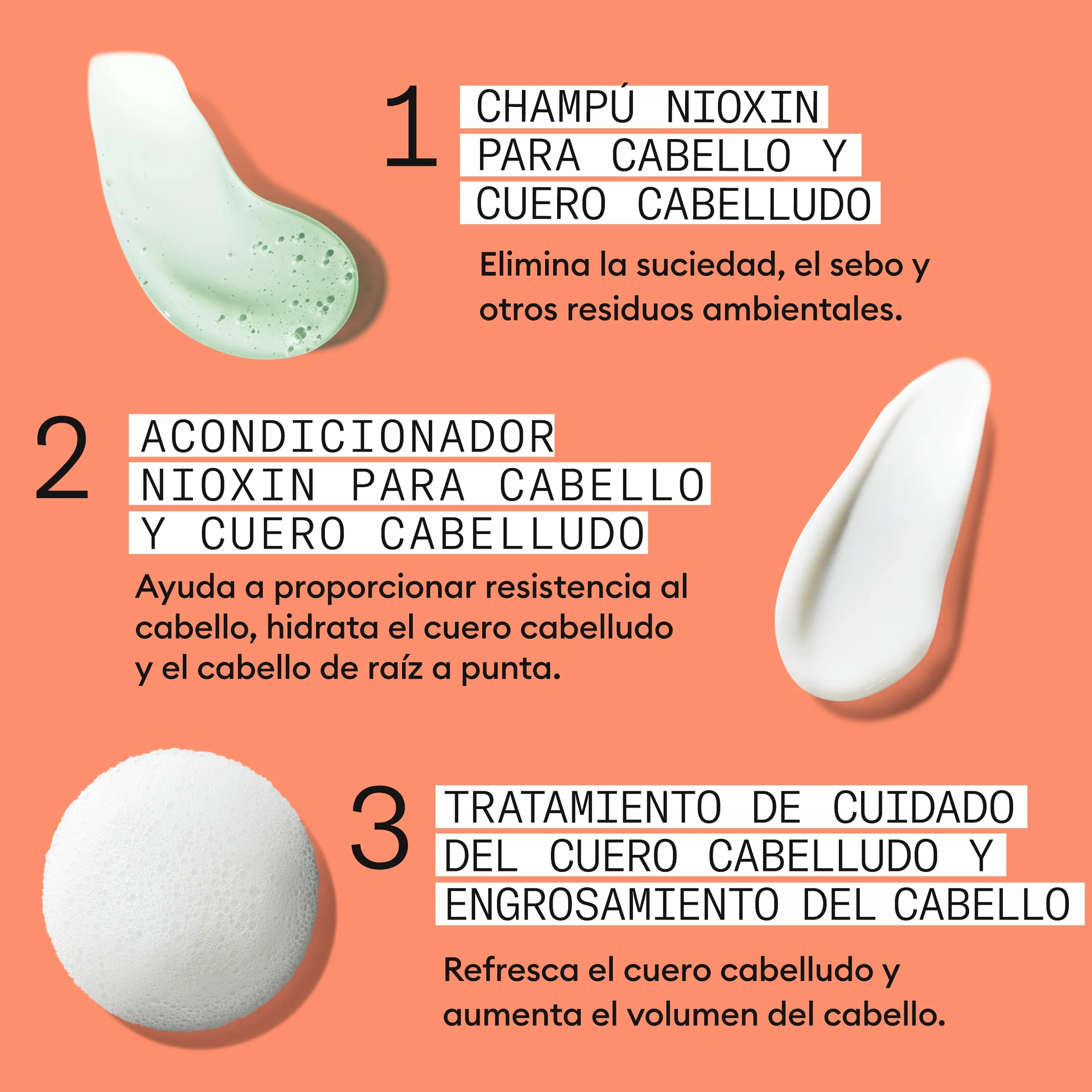 Nioxin Sistema 4 Champú Acondicionador Tratamiento Cabello Teñido Dañado Debilitamiento Avanzado