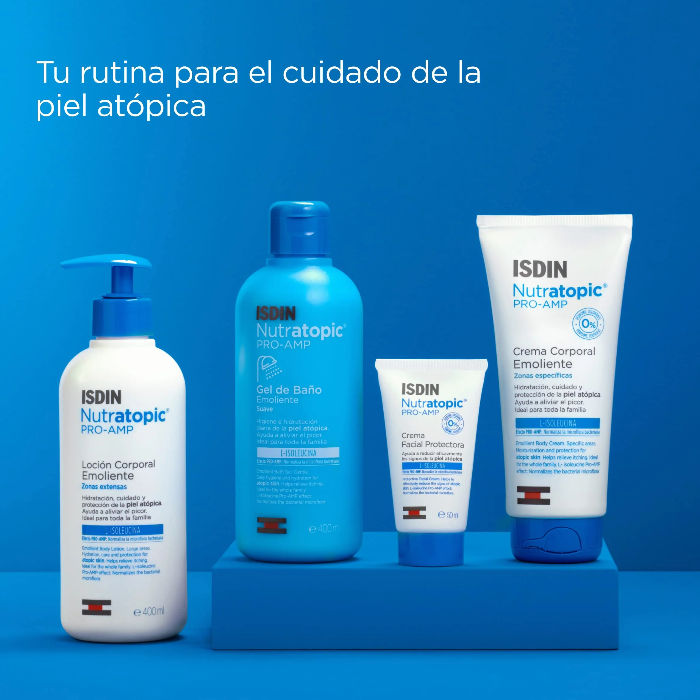 ISDIN Nutratopic Pro-AMP Loción Corporal Emoliente 400 ml