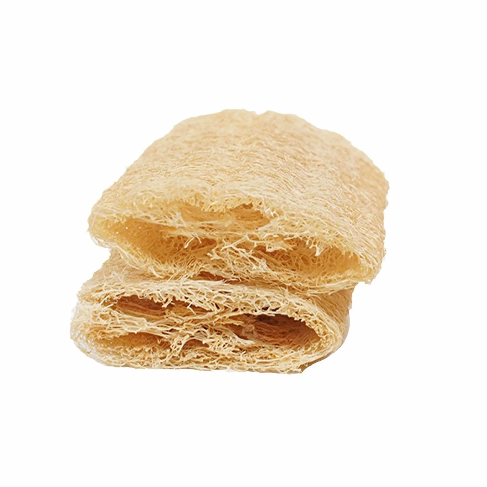 2 PCS Estropajo Natural Luffa Esponja Exfoliante Cuerpo Ducha
