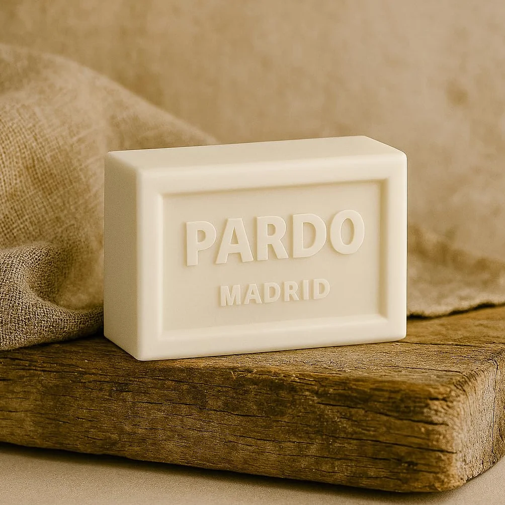 Pardo Jabón en Pastilla Blanco 150g Pack 2 – Limpieza Suave y Tradicional para Manos y Ropa