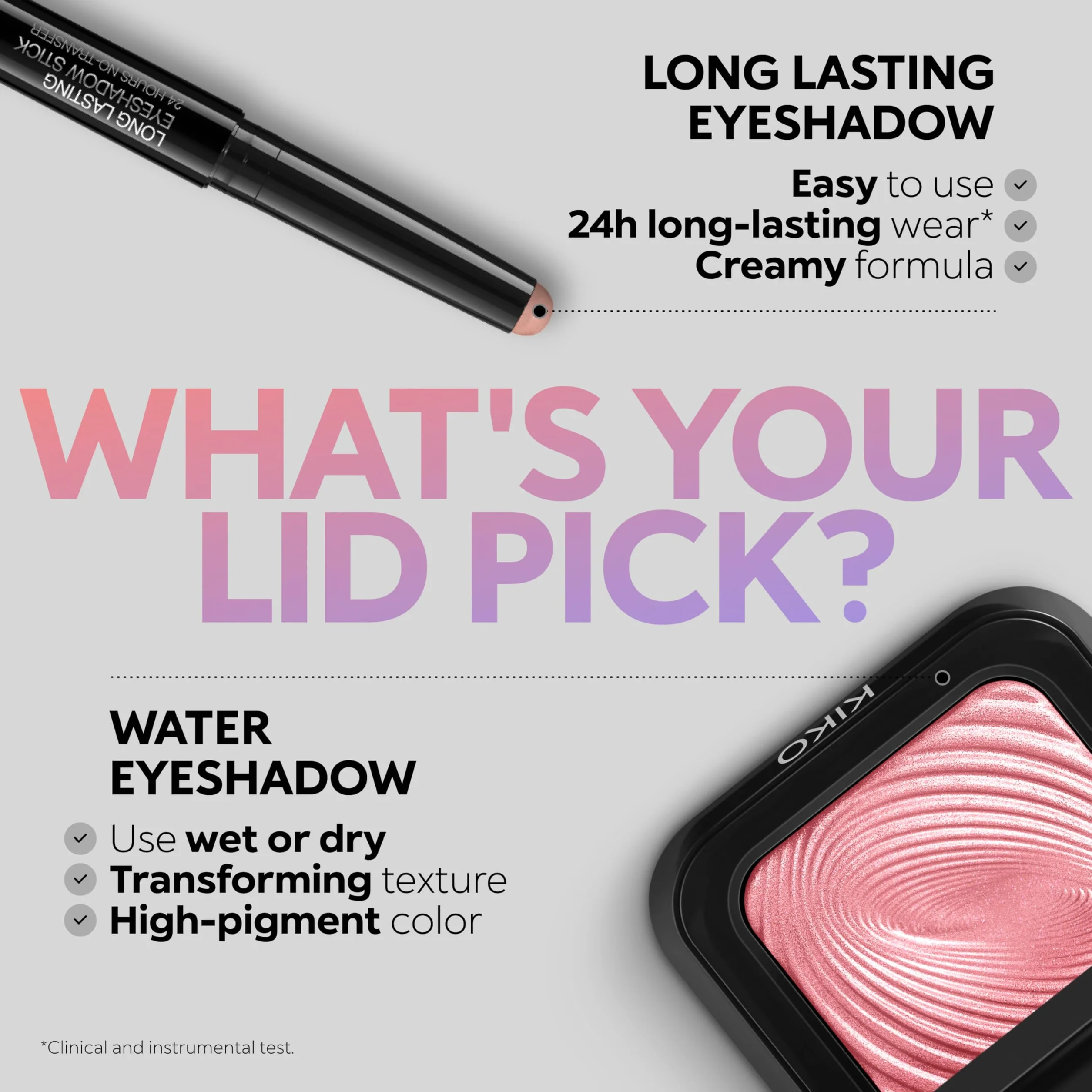 KIKO Milano Long Lasting Eyeshadow Stick 26