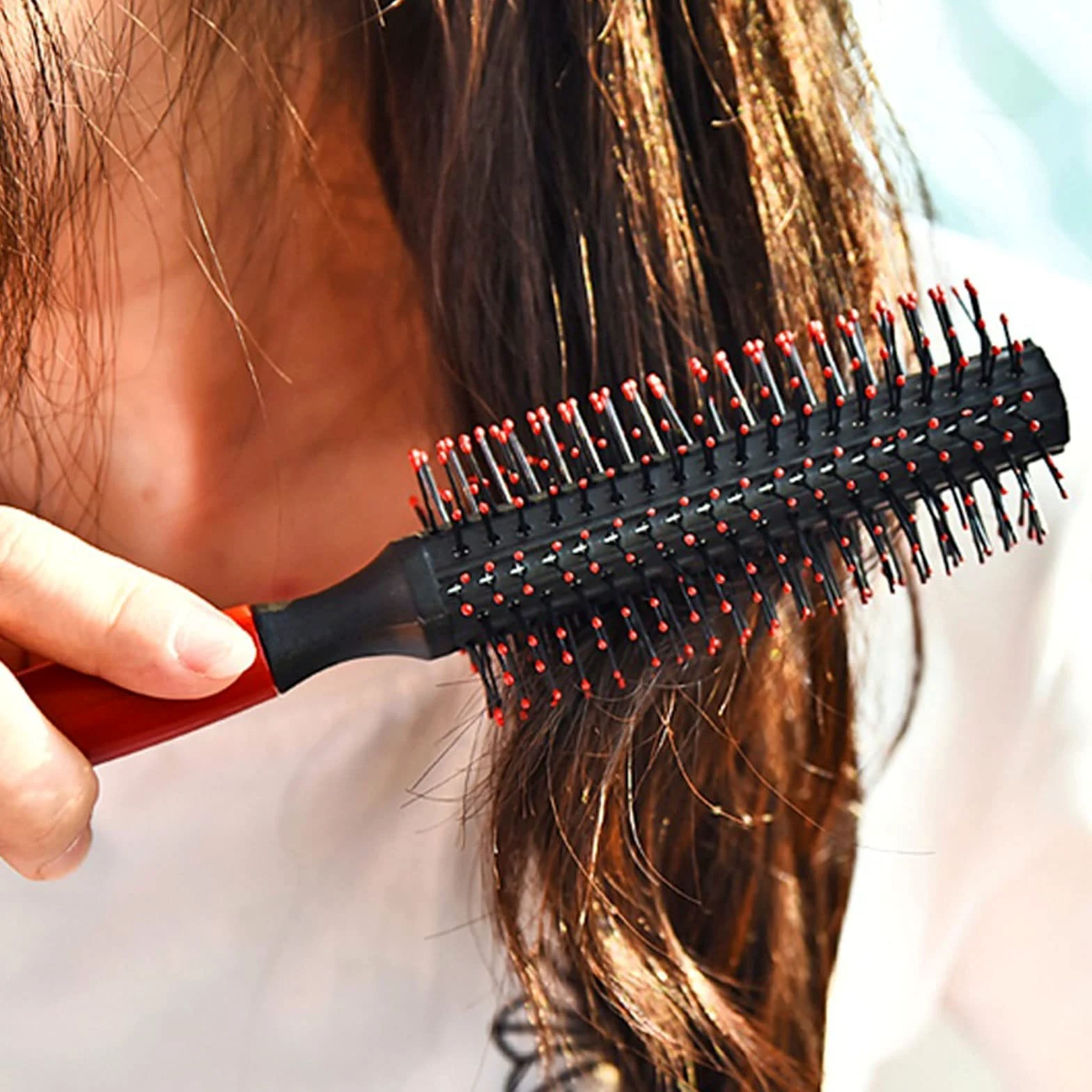 DieffematicSZ Peine Cabello Masaje de Cuero cabelludo Cepillo para el Cabello Peine de Rizado Mojado para Herramientas para peinar el Cabello