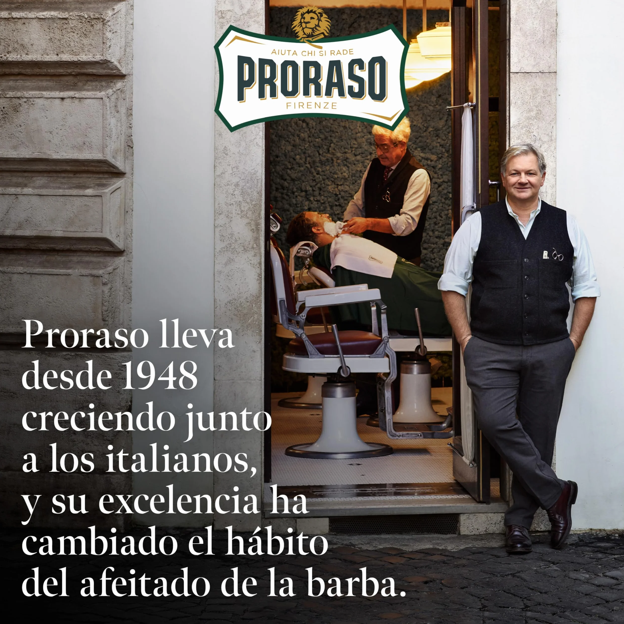 Proraso After shave reparador en gel 10 ml crema para barba hombre