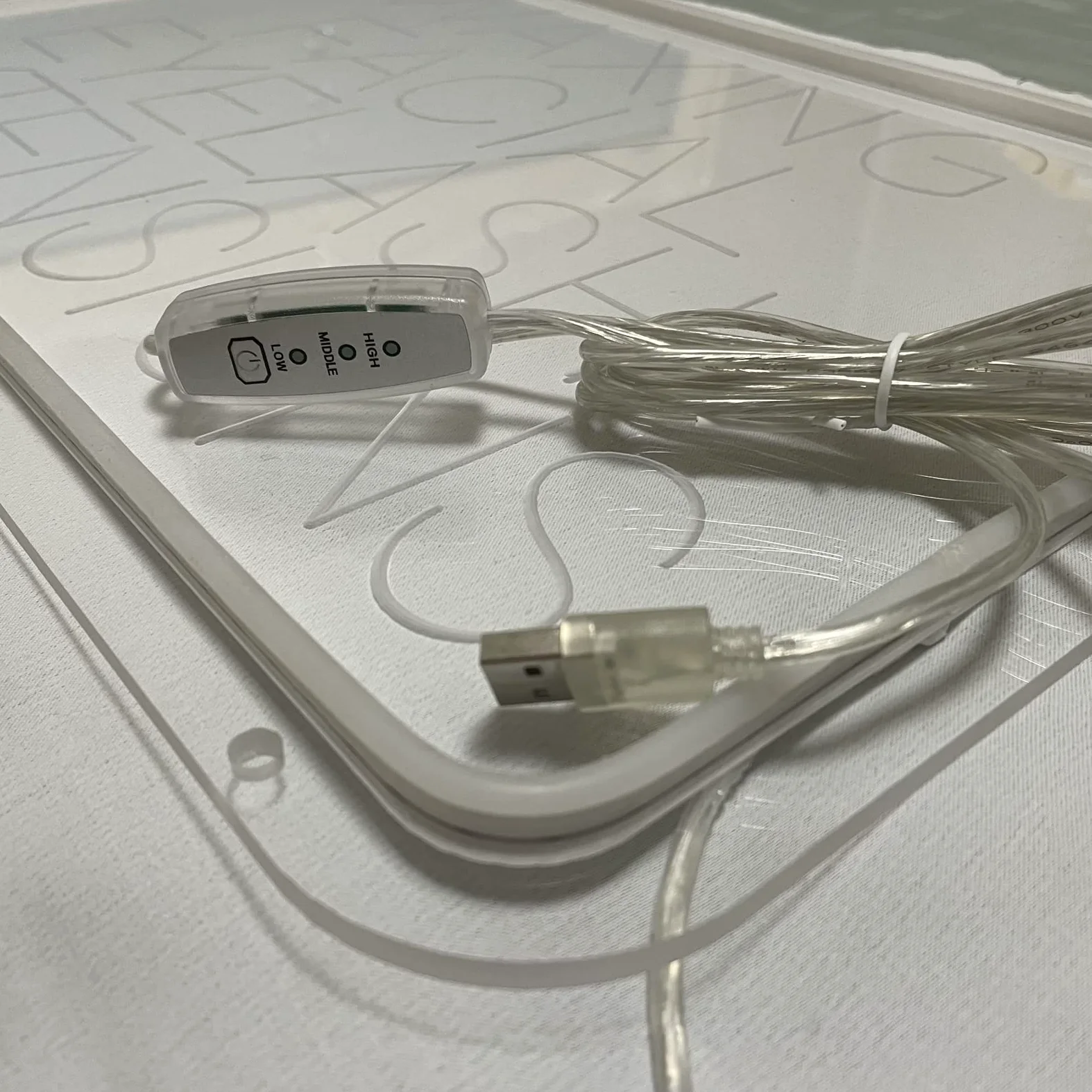 Depilación de pestañas faciales letrero de neón LED, luces de neón de grabado USB personalizadas con atenuador, para pestañas de cejas cuidado facial colgando decoración regulable,Blanco,60x40cm