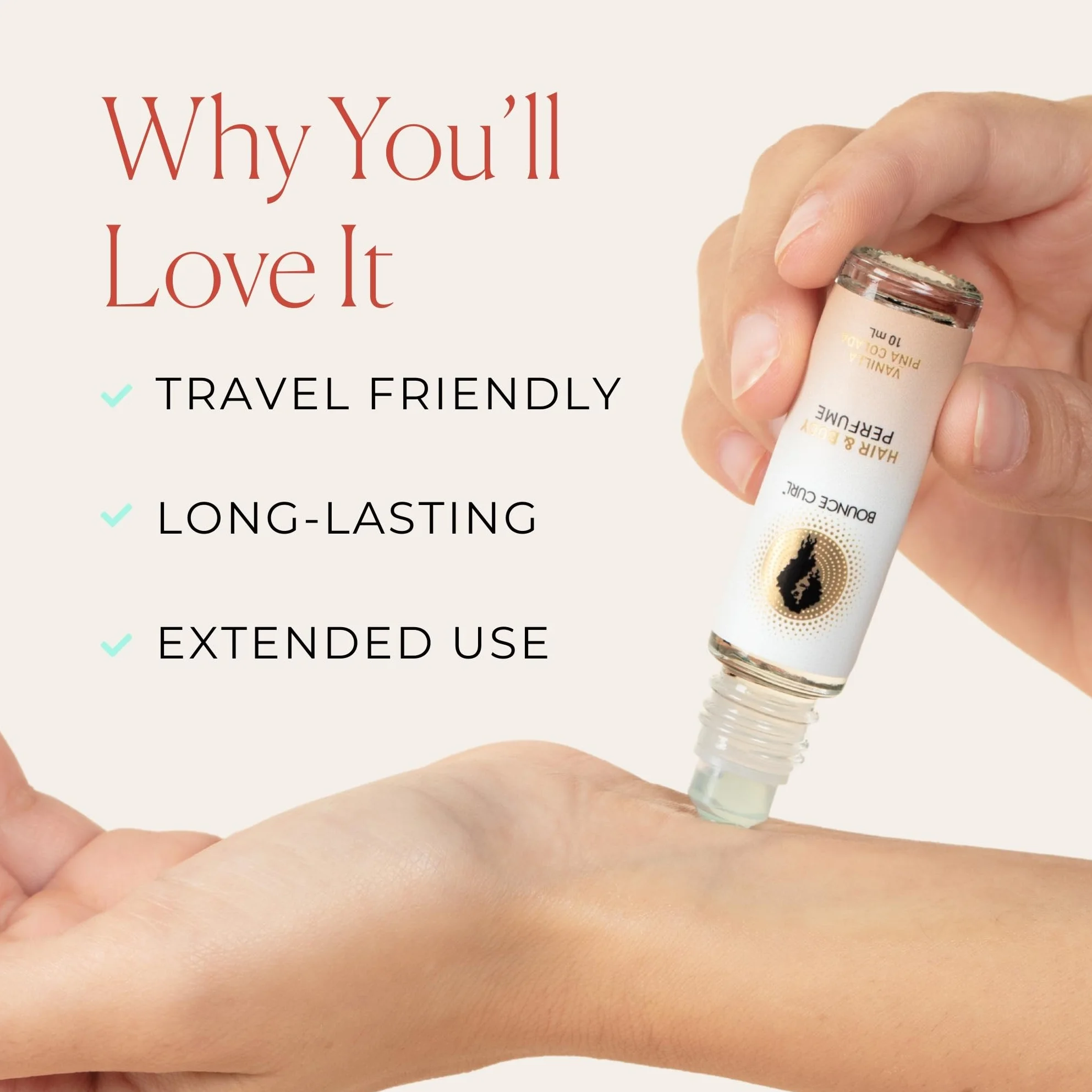 Bounce Curl Perfume para cabello y cuerpo