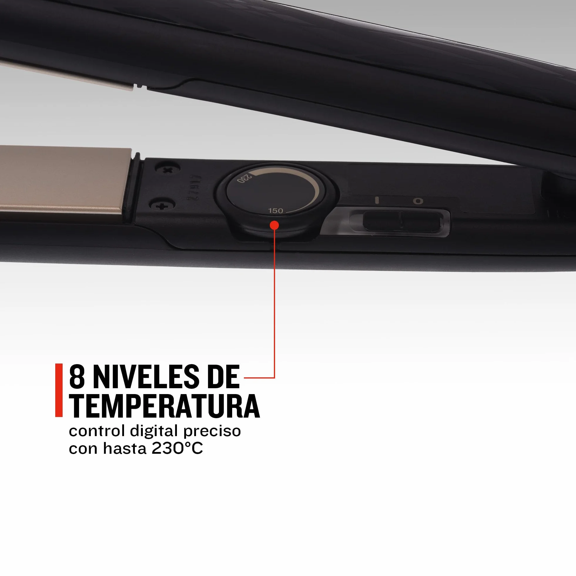 Remington Plancha de Pelo Ceramic Slim S3500 - Placas Flotantes Extralargas, Cerámica Anti-estática, Turmalina, 230°C