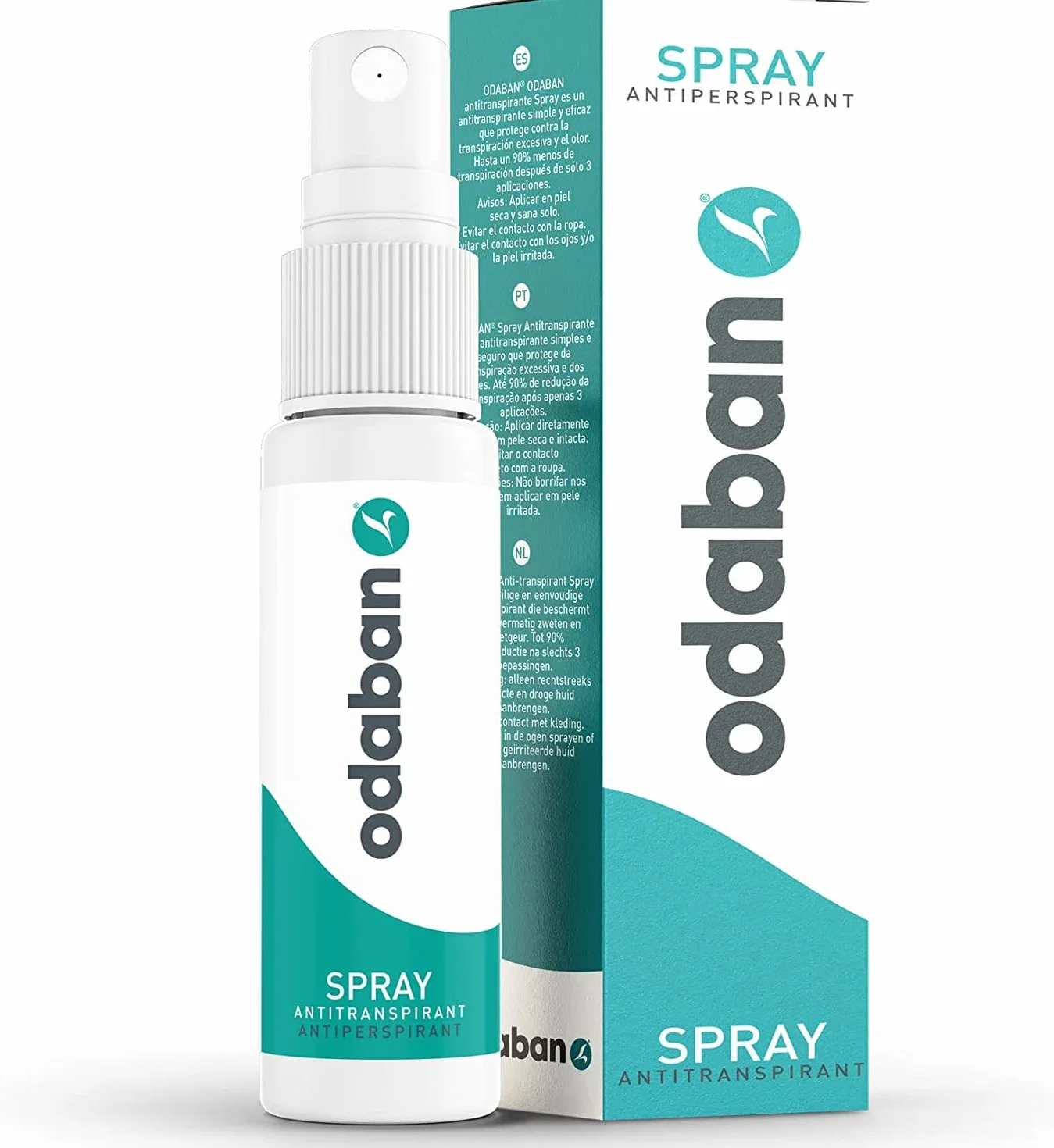 Odaban Antitranspirante Desodorante en Spray 30 ml contra el sudor intenso