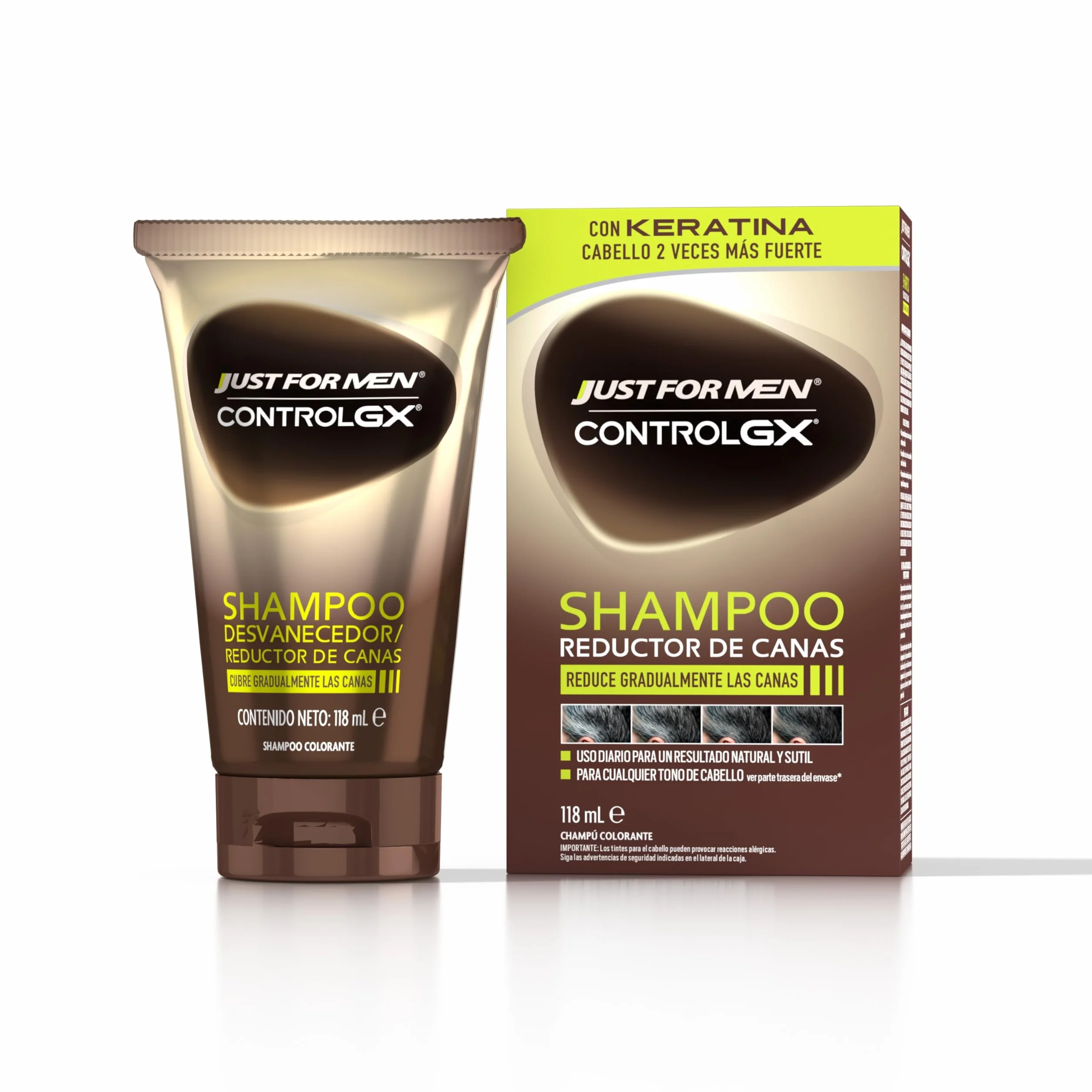 Just For Men Control GX Champú Reductor de Canas 118ml