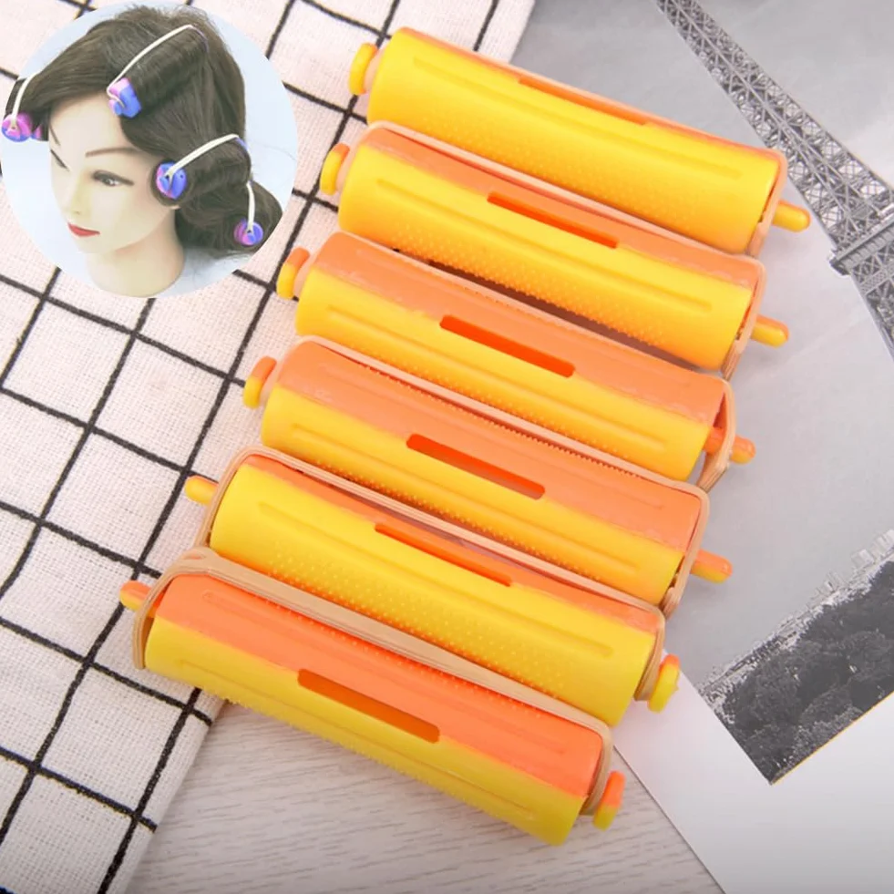 Kiuiom 50 PCS Rulos Para Permanente Set De Varillas Rizar El Cabello Herramienta De Peluquería
