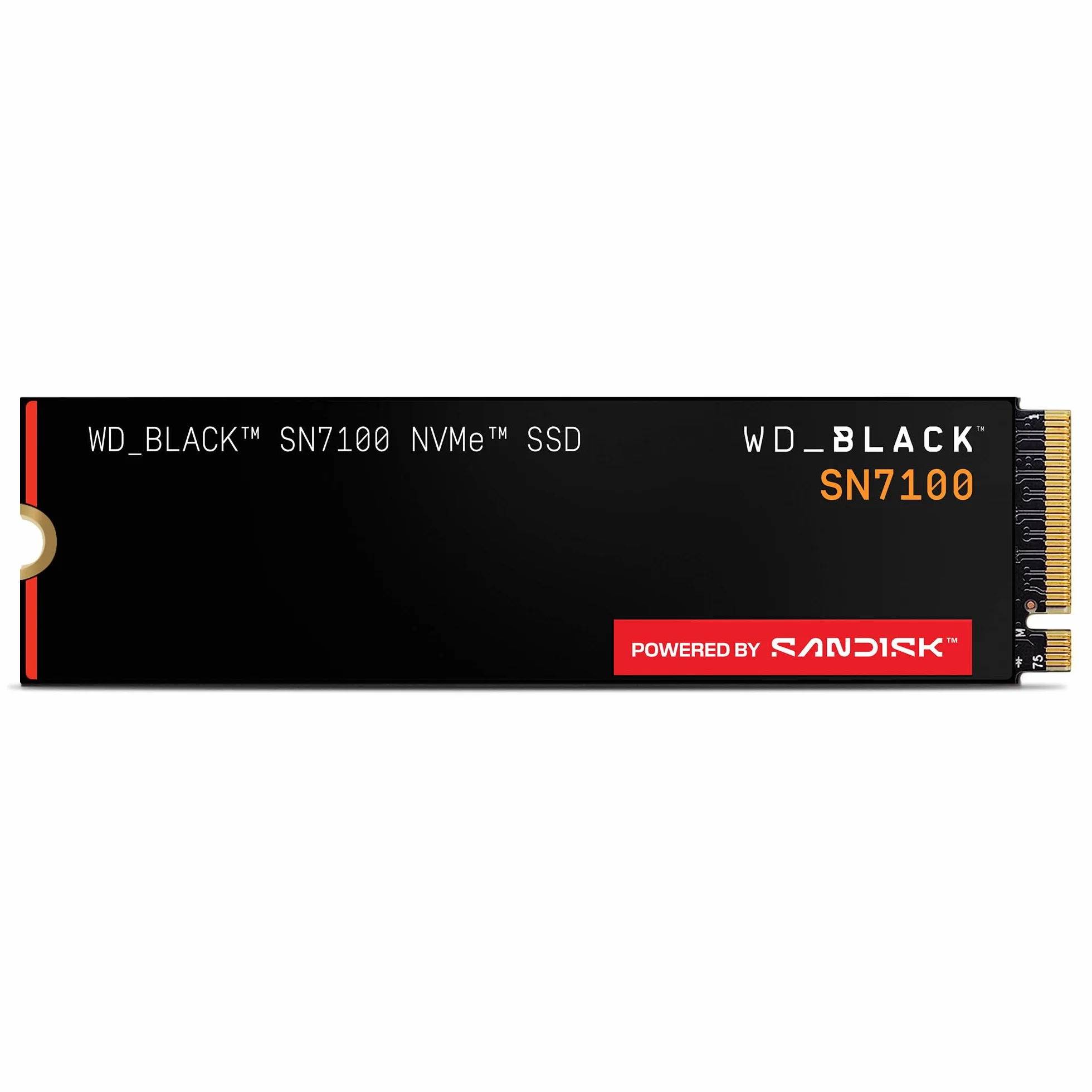 WD_Black SN7100 NVMe SSD 1TB M.2 2280 7250/6900 MB/s Lectura/Escritura TLC 3D NAND SANDISK
