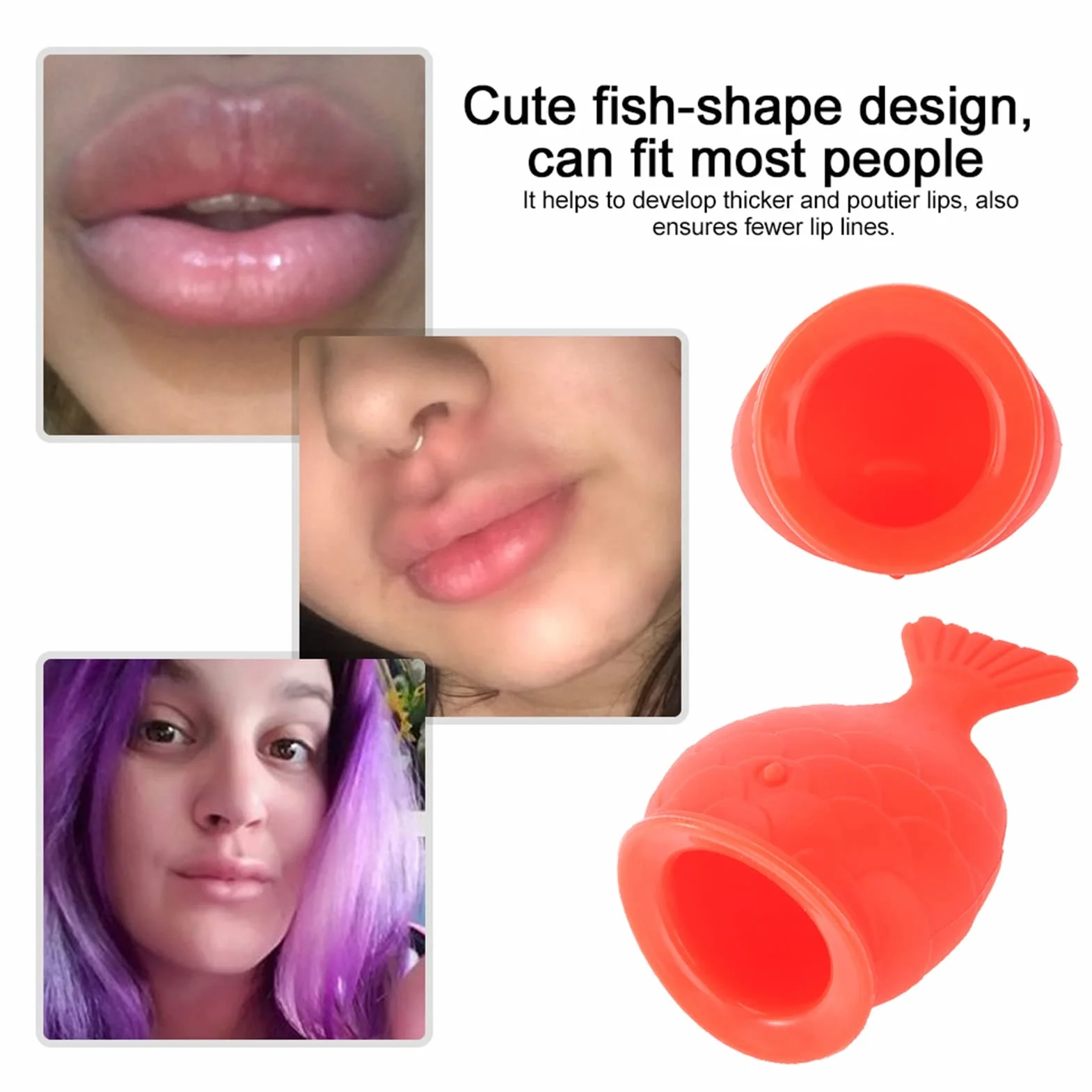 Lip Plumper Enhancer Full Lips Dispositivo de Mejora de Labios Herramienta Portátil