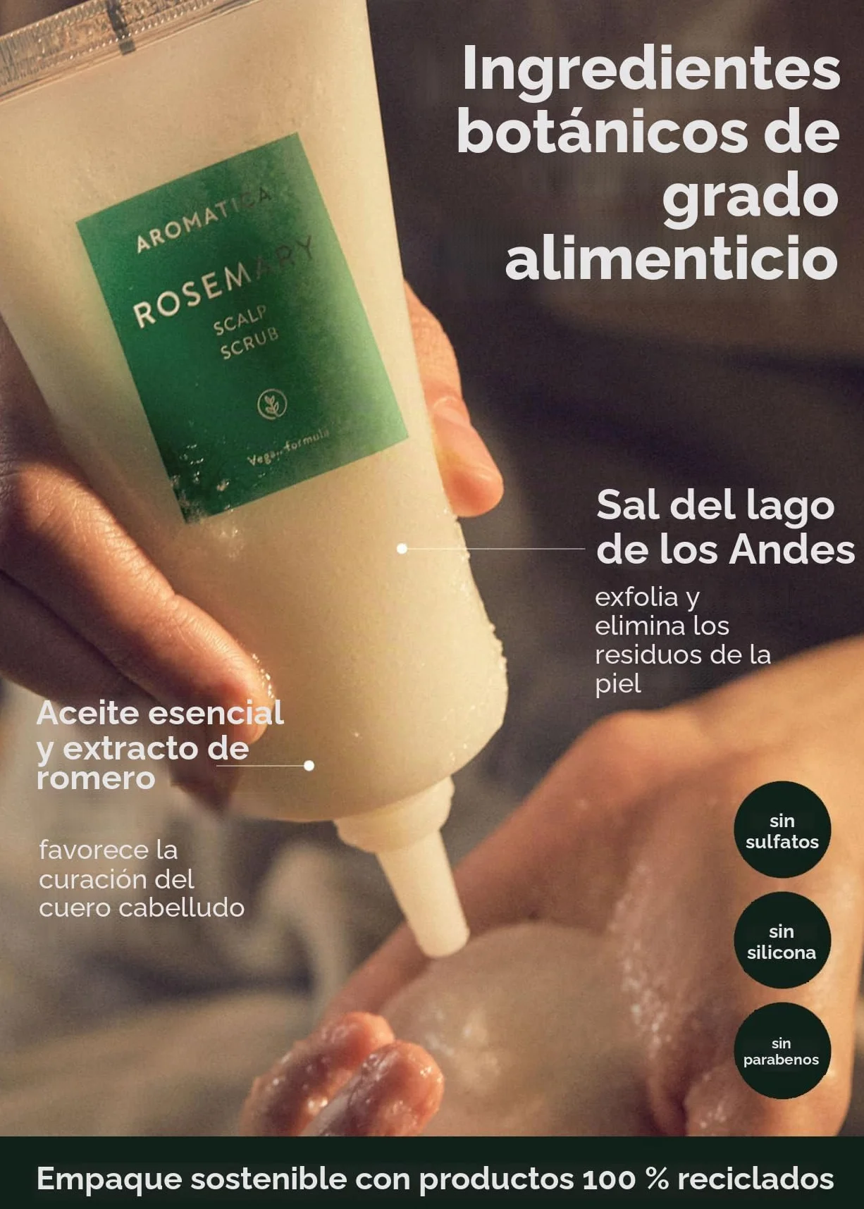 Exfoliante Capilar Aromatica Scalp Romero 165 g
