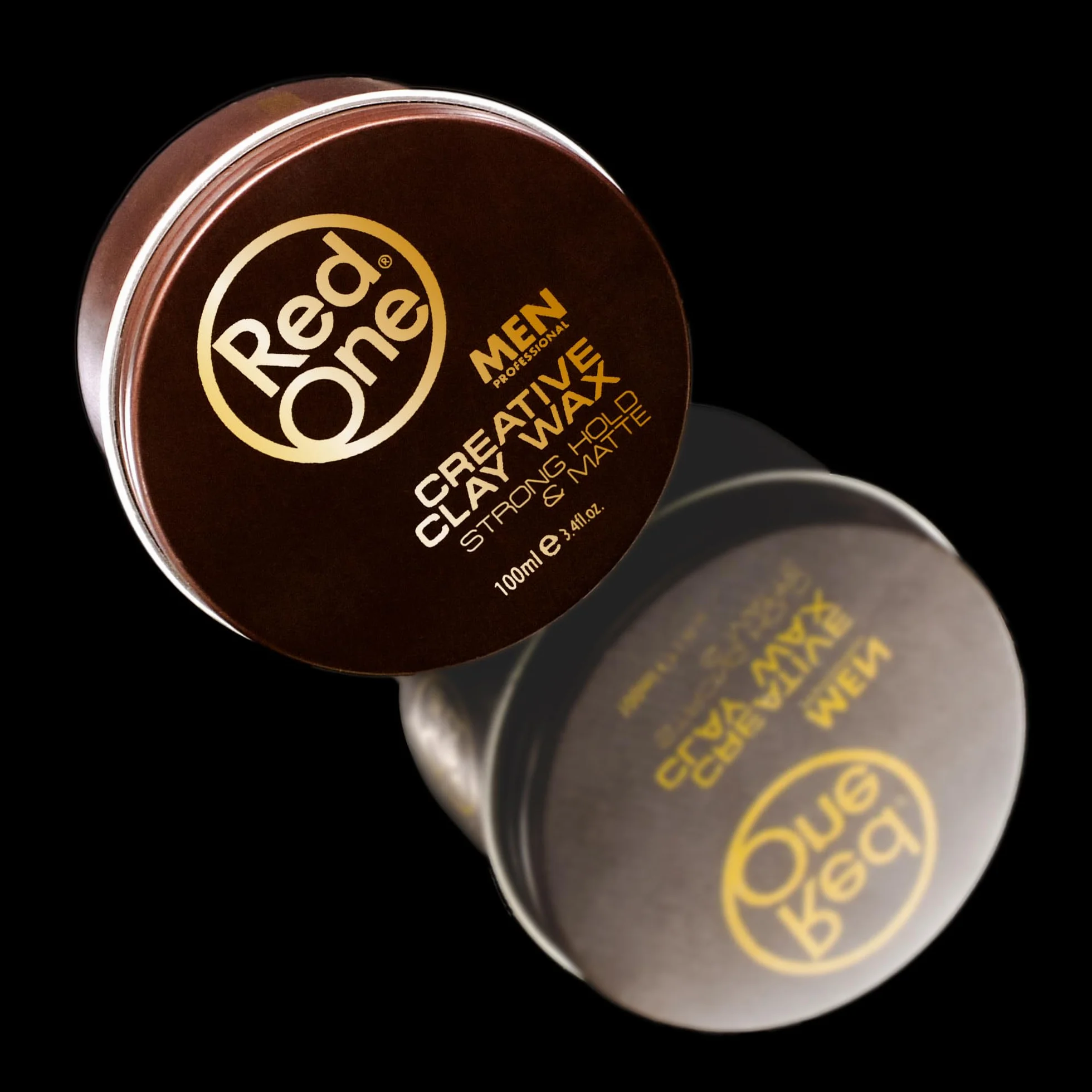 Redone Creative Clay Hair Wax Strong & Matte Pasta para el cabello 2 x 100 ml – Cera para el pelo mate