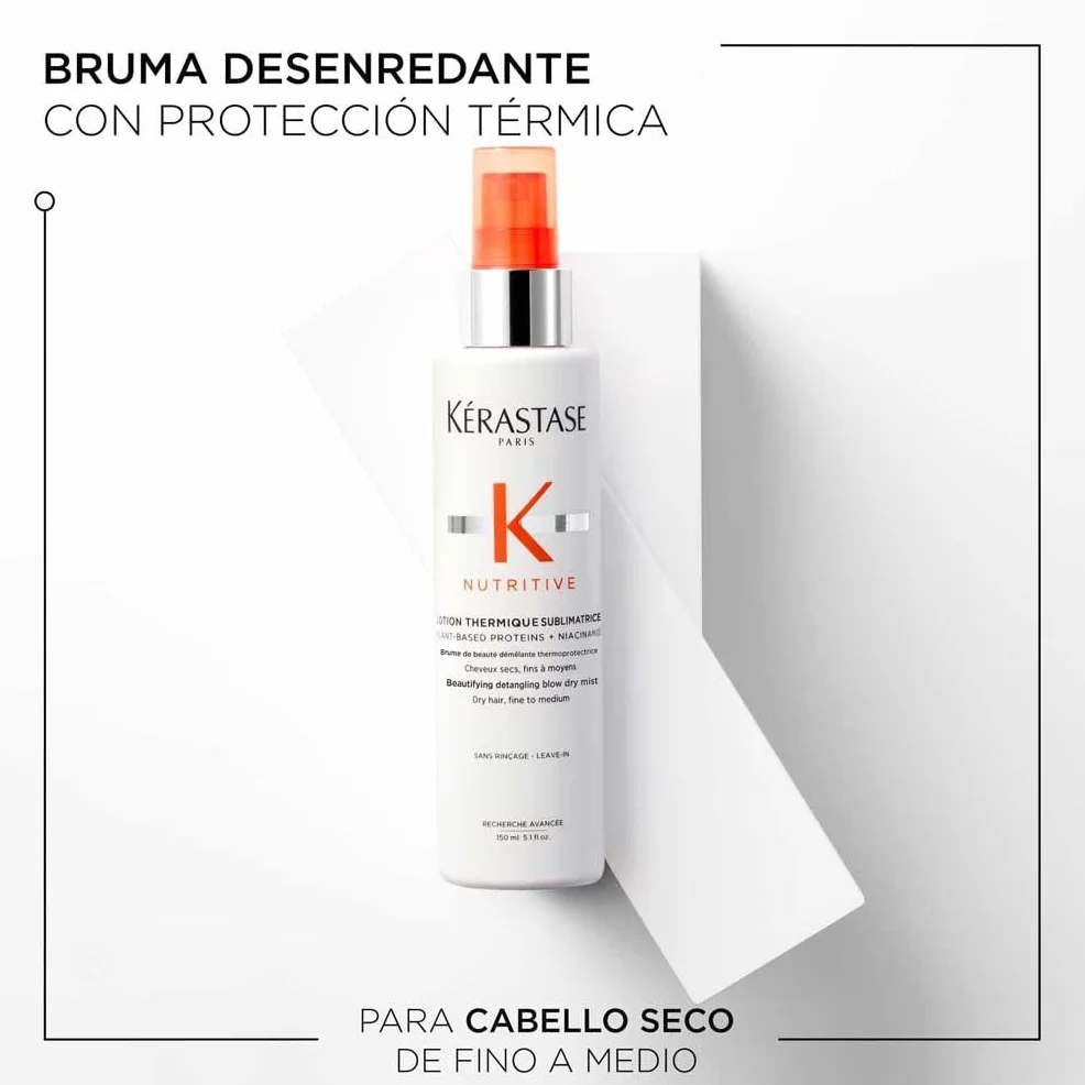 Kérastase Nutritive Lotion Thermique Sublimatrice 150 ml Protector Térmico Antiencrespamiento Para Cabello Seco
