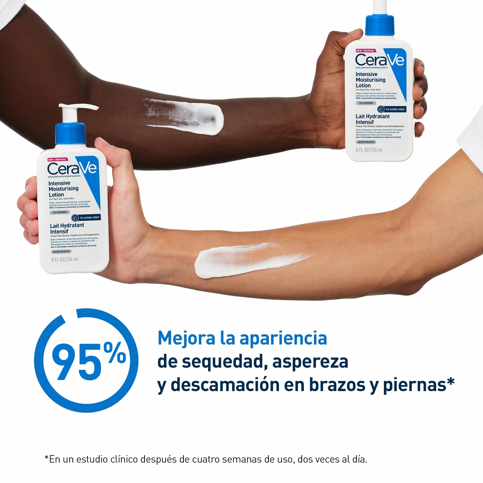 CeraVe Loción Hidratante Intensiva para Pieles Muy Secas con Ceramidas y Manteca de Karité