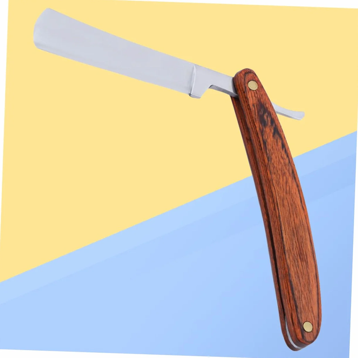 De Afeitar Clásica Mango De Madera Acero Afeitadora Peluquería