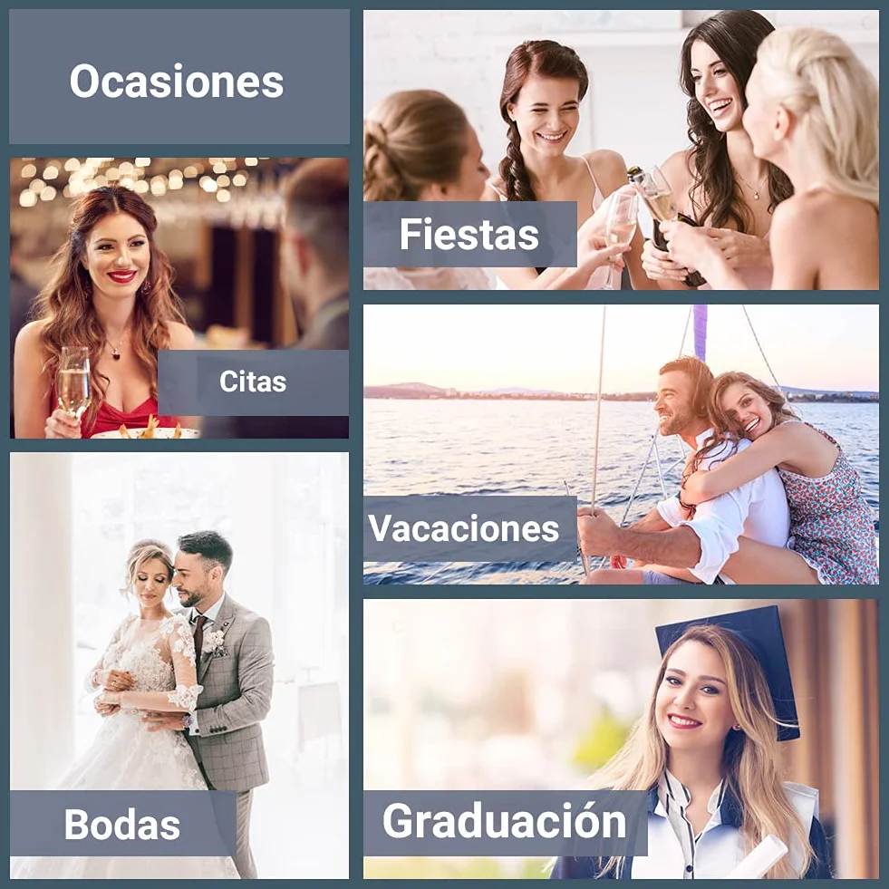 ELEHOT-Store Rizador de Pelo 5 en 1 con Boquillas Intercambiables y Pantalla LCD, Profesional de Cerámica Multifunción Incluye Guante Térmico, ET-W301