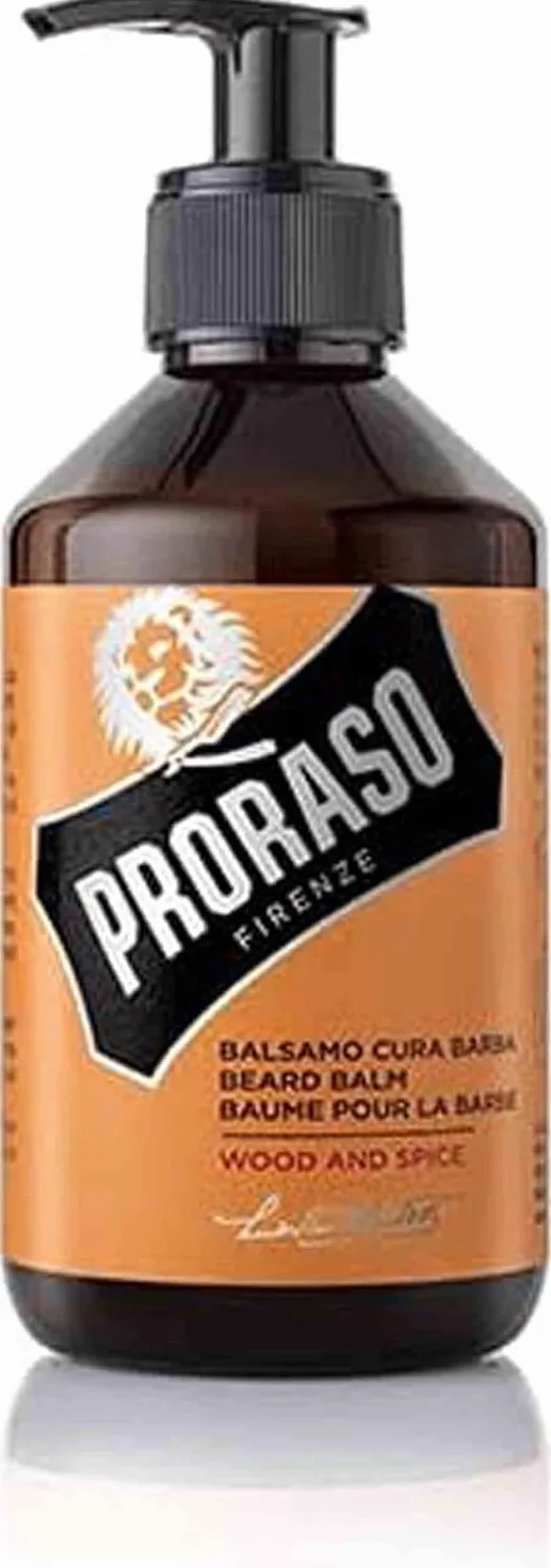 Proraso Bálsamo barba Wood and Spice 300 ml suavizante anti irritaciones