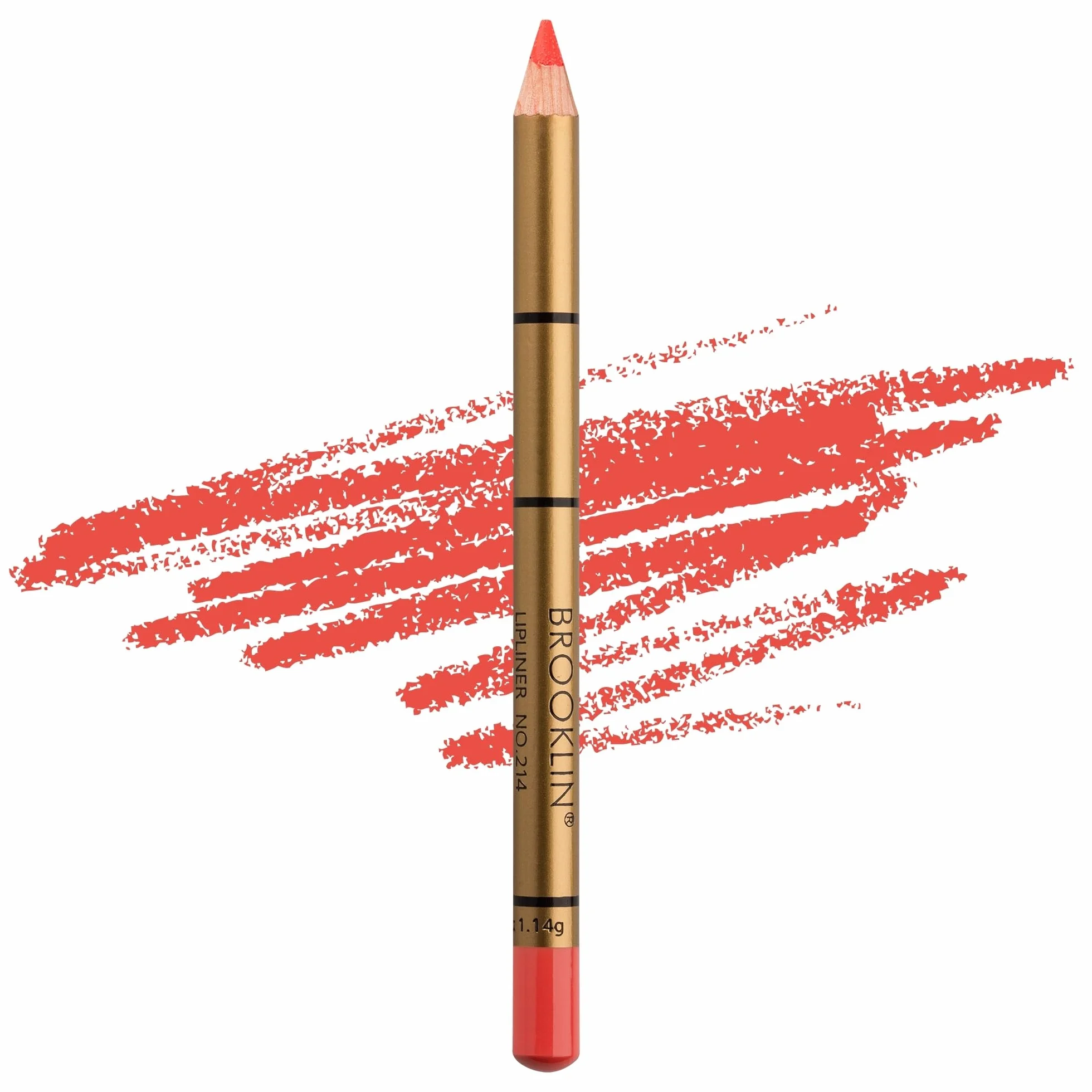 Impala Brooklin Waterproof Lip Pencil Coral Anaranjado Mate 214 Perfilador de Labios Permanente