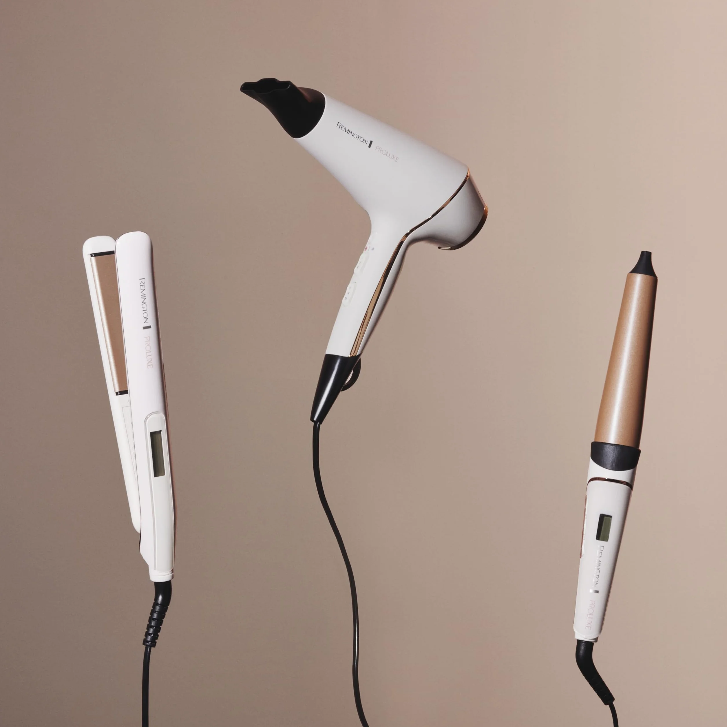 Remington PROluxe Secador de Pelo Profesional 2400 W Motor AC Iónico OPTIHeat AC9140