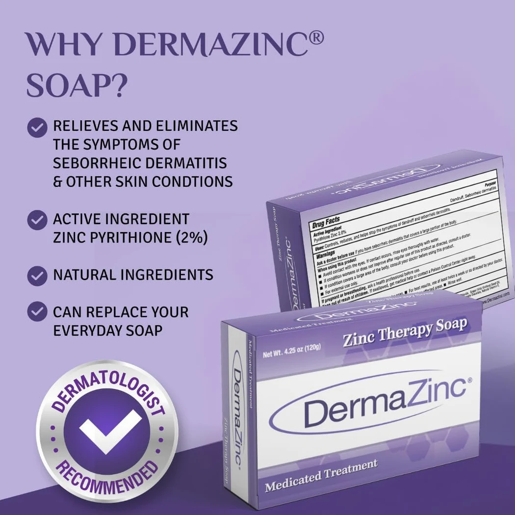 DermaZinc Soap - 3.75 oz