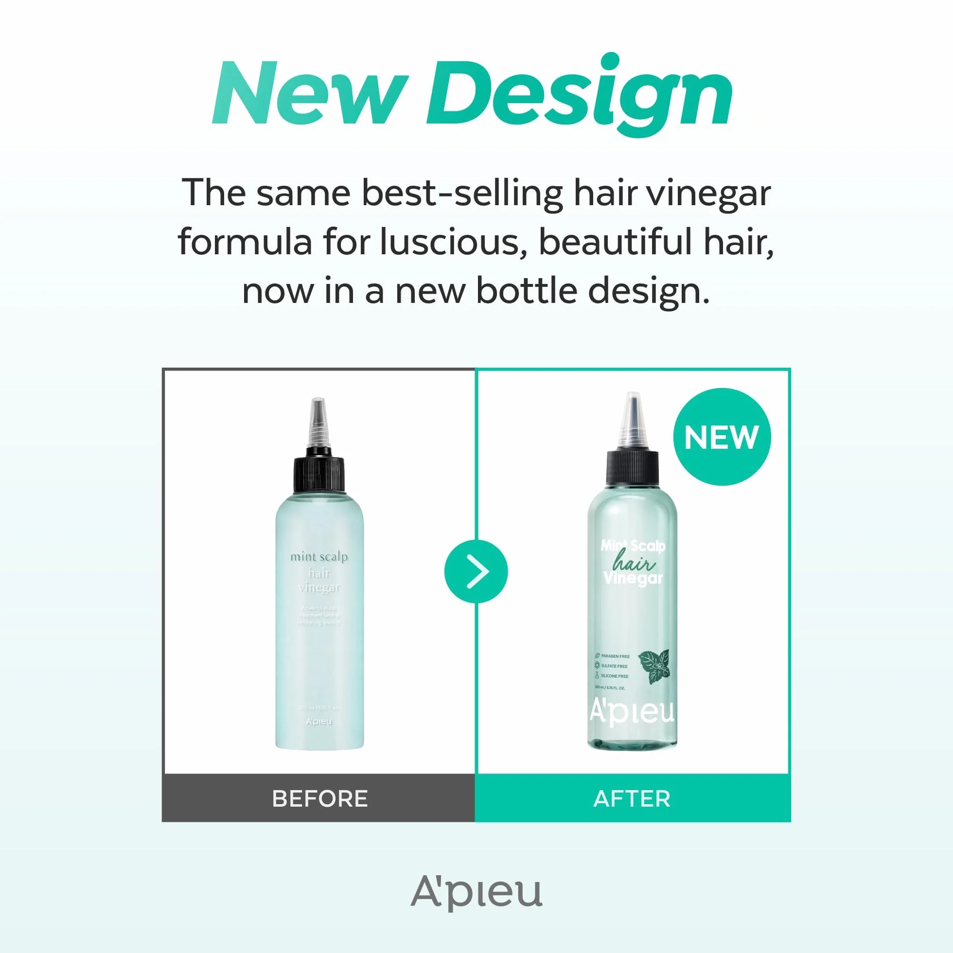 A'pieu Mint Scalp Hair Vinegar 200 ml