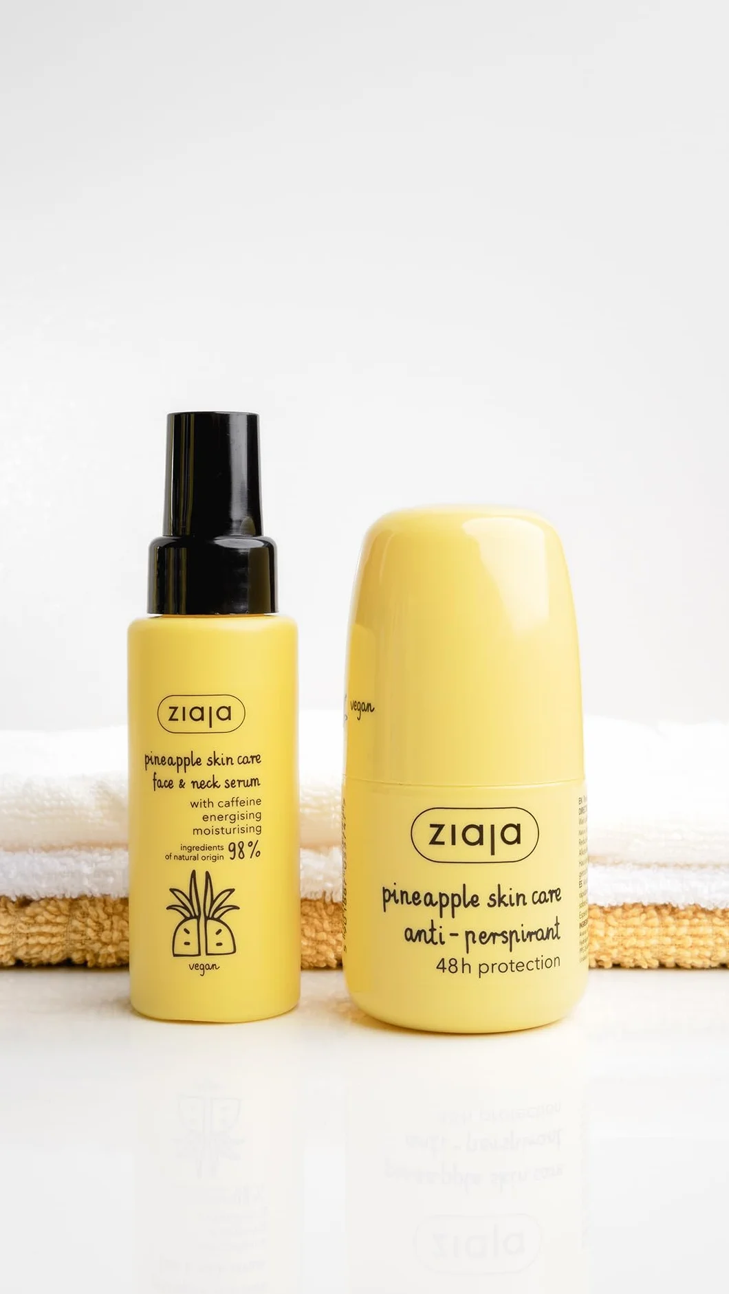 ZIAJA Desodorante Antitranspirante 48h Piña sin Alcohol Vegano