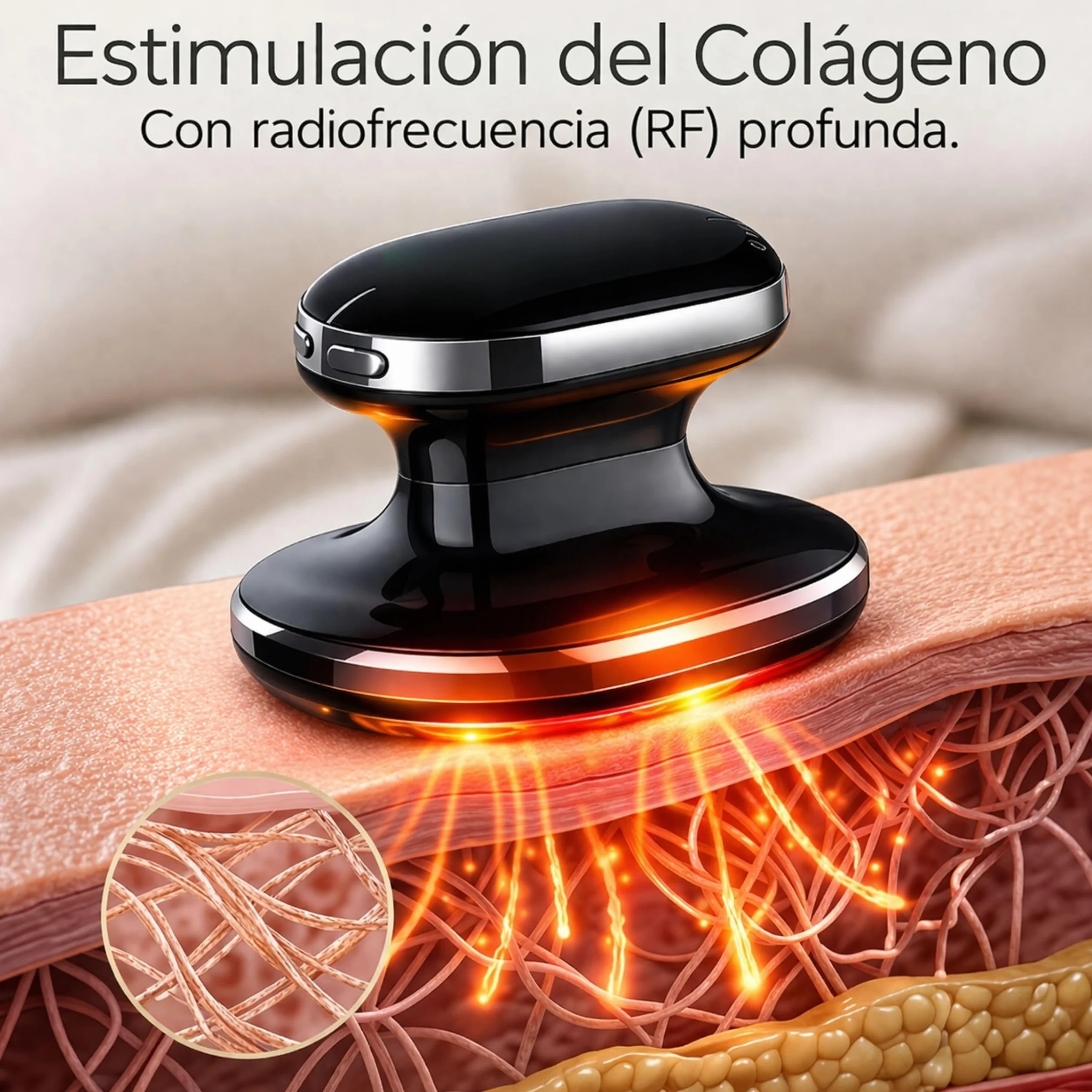 Aparato Radiofrecuencia Corporal Profesional EMS Electroestimulación Muscular LED