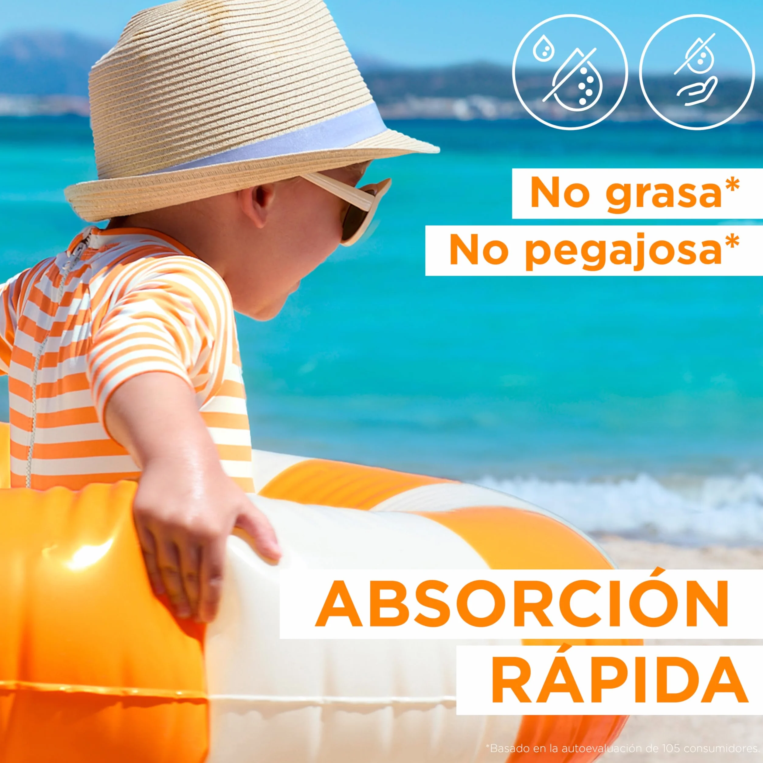 GARNIER DELIAL Niños Sensitive Advanced Spray Protector Solar Anti-Arena IP50+ 150 ml