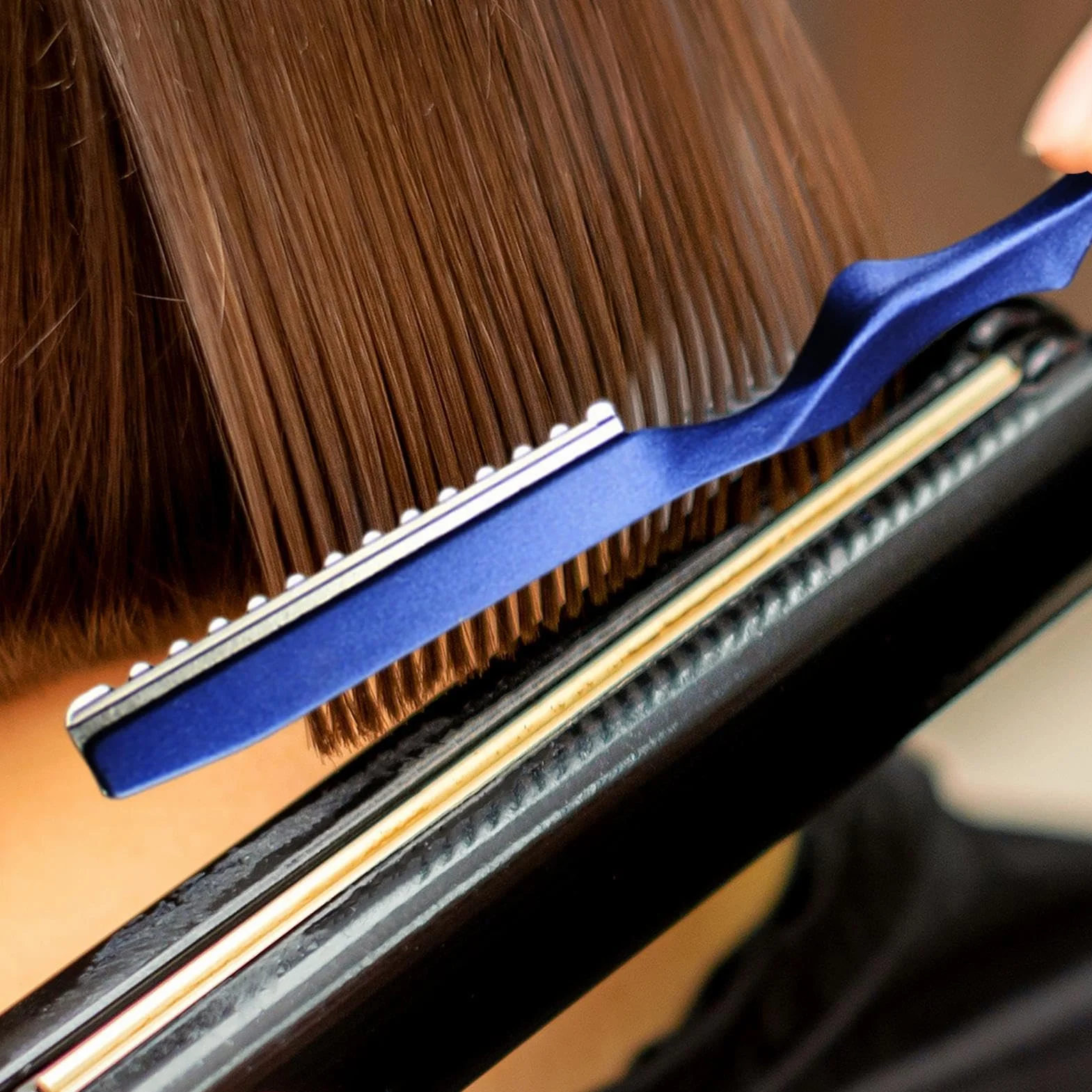 Máquina de afeitar ergonómica con mango de aleación para el cabello, maquinilla de corte de pelo antideslizante