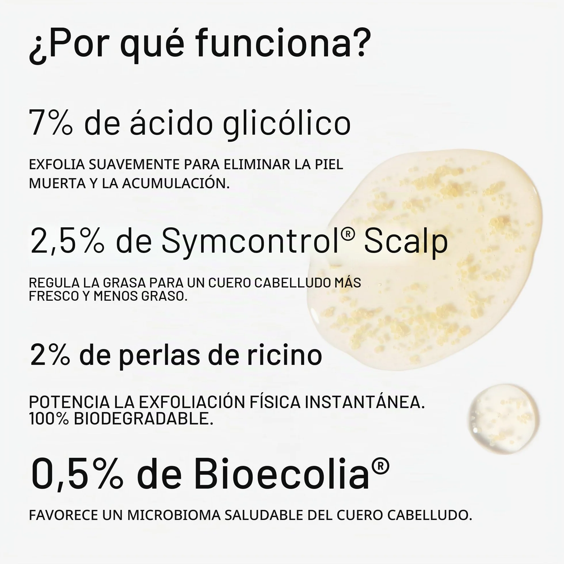 The INKEY List Exfoliante de cuero cabelludo con ácido glicólico 150 ml
