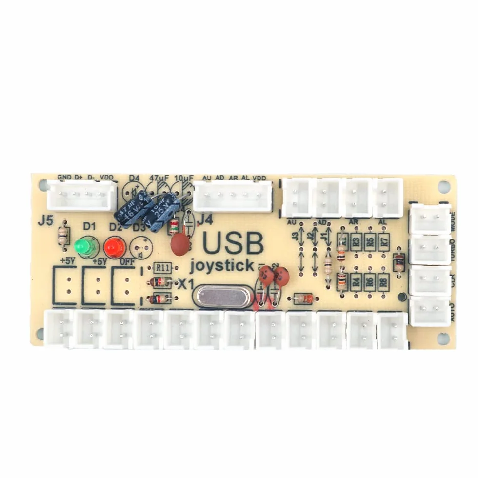 WANGCL Kit de piezas de bricolaje de arcada de codificador USB de retraso cero