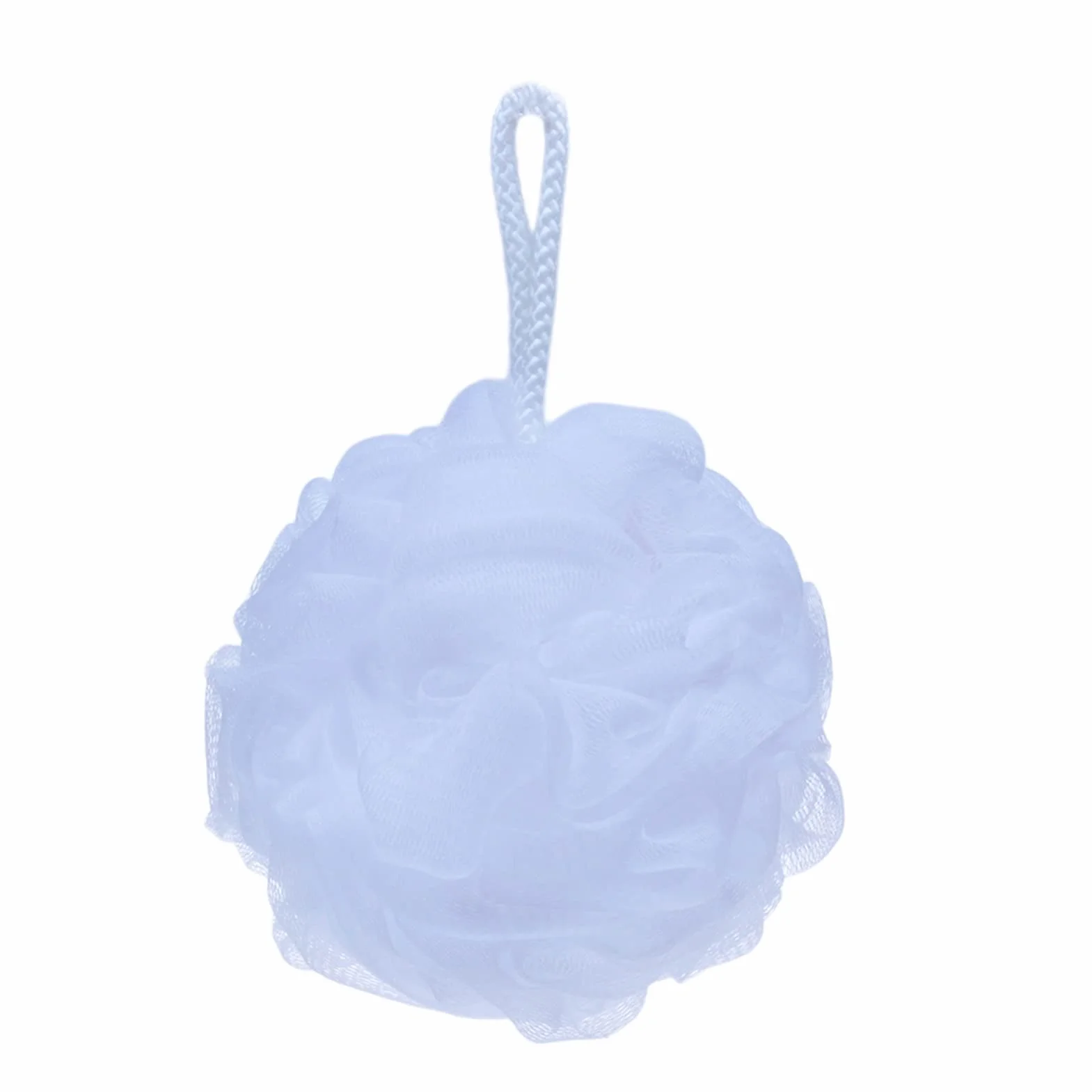 Esponja de Ducha, 4 Uds., cepillos de baño, Burbujas ricas, Bola de baño Grande, Malla de Masaje Exfoliante, esponjas de Ducha, Flor