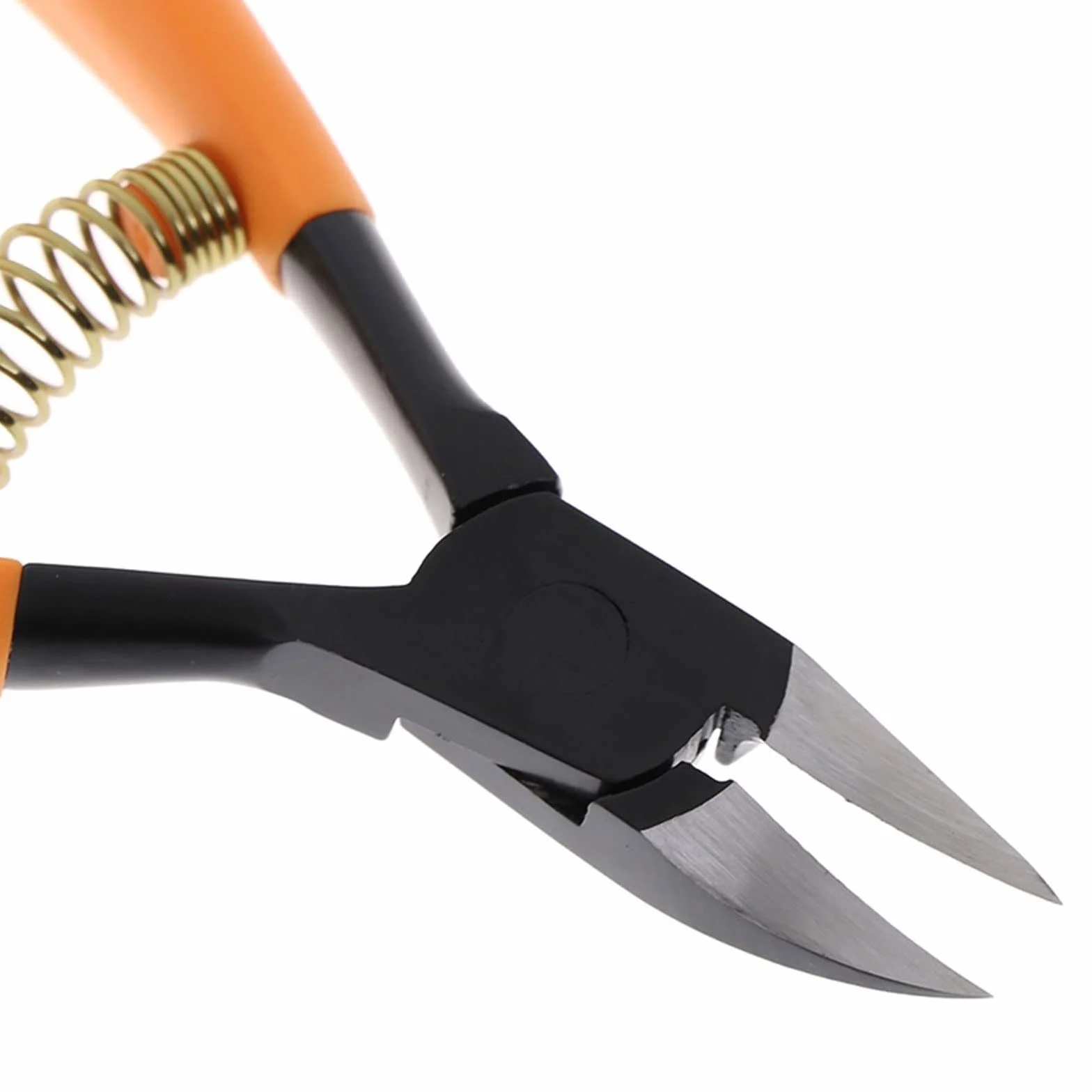 Tijeras Uñas Acero Inoxidable Cuticle Nipper Manicure Nail Art Tool (Schwarz)