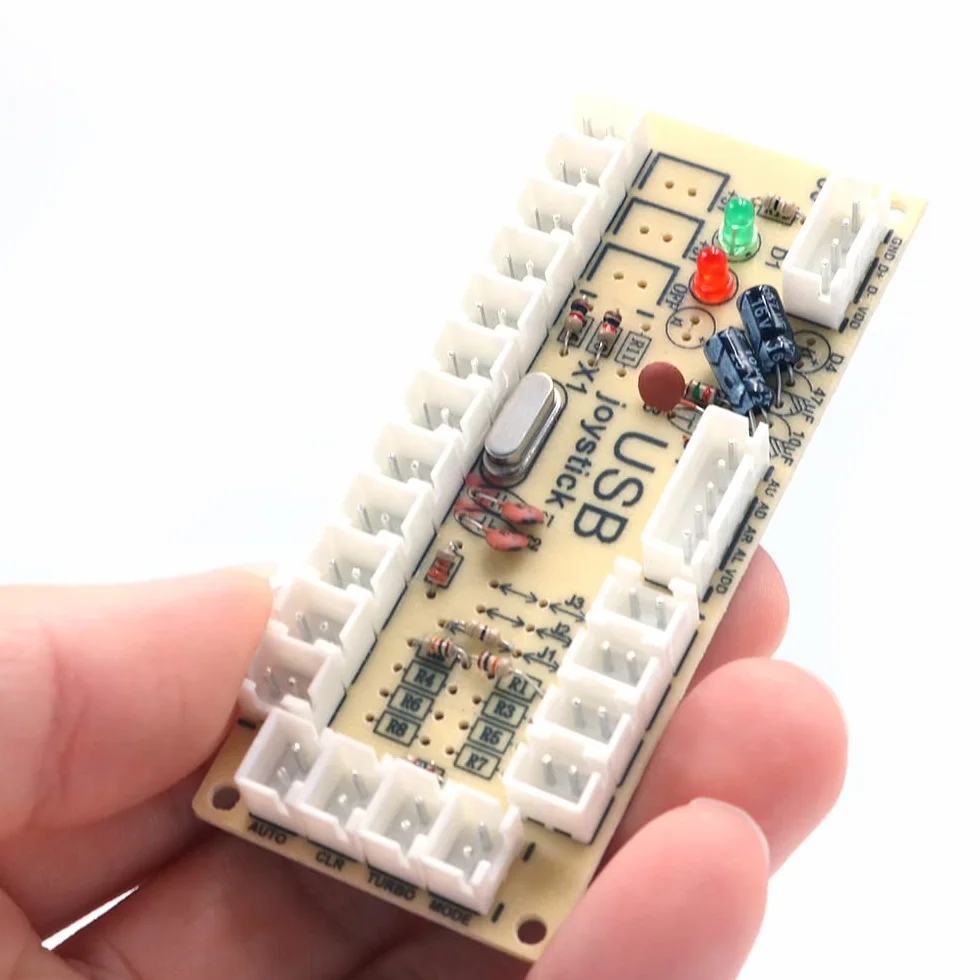 WANGCL Kit de piezas de bricolaje de arcada de codificador USB de retraso cero