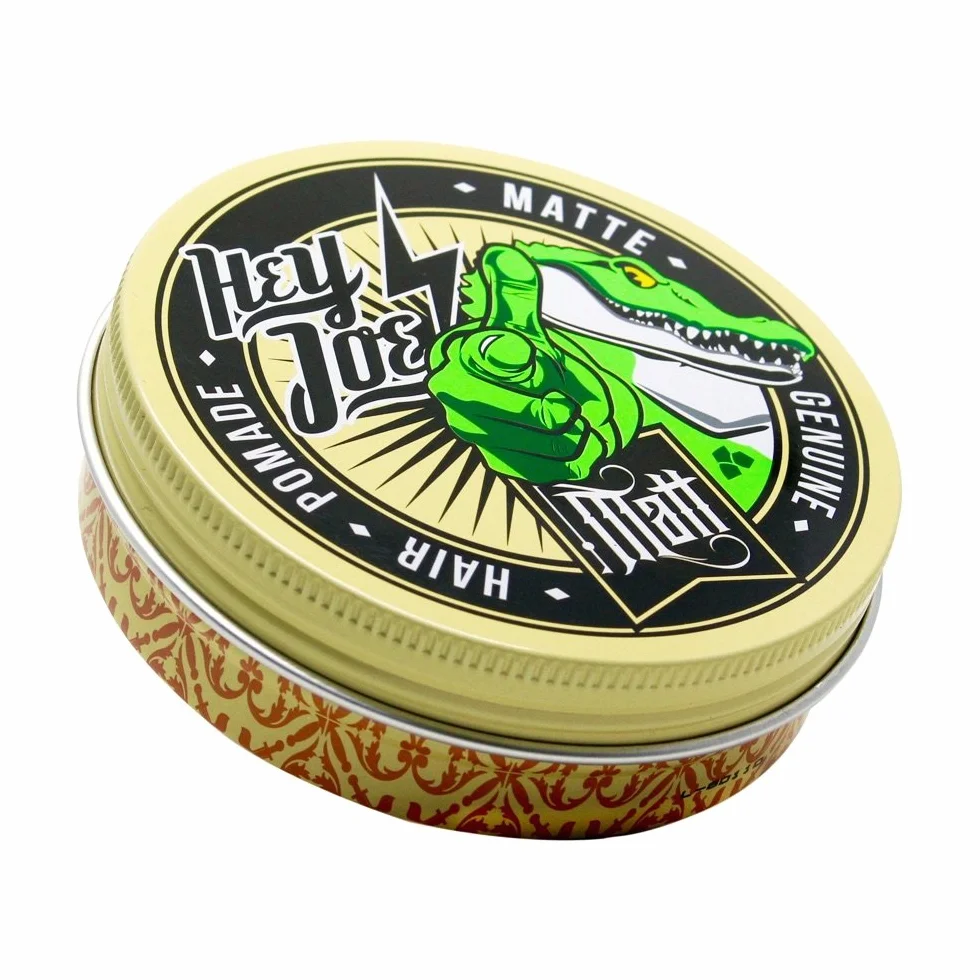 HEY JOE Genuine Hair Pomade MATT 100 ml Pomada para el cabello MATE FIJACIÓN MEDIA