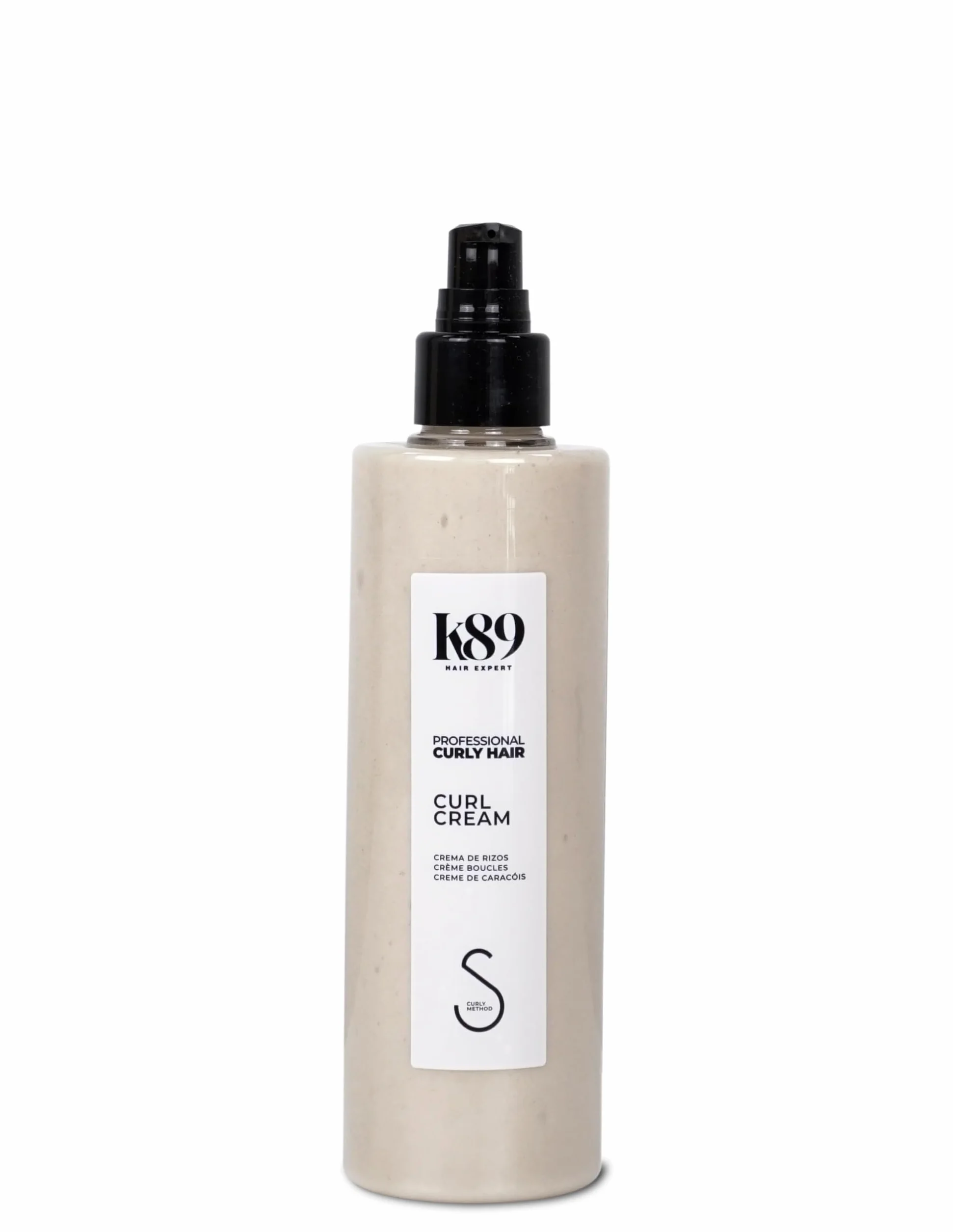 Curly Hair Curl Cream 250ml Crema definidora de rizos hidratación anti-frizz