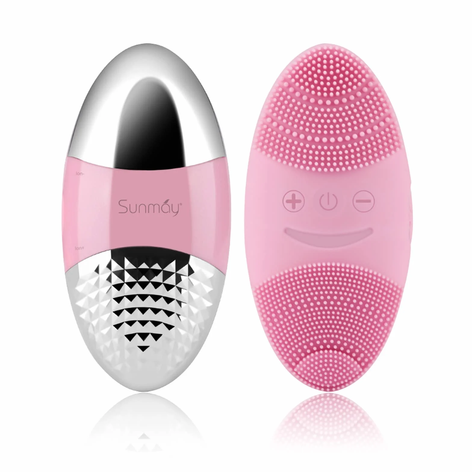 SUNMAY Limpiador Facial Sónico con Iones Positivos y Negativos para Todo Tipo de Piel