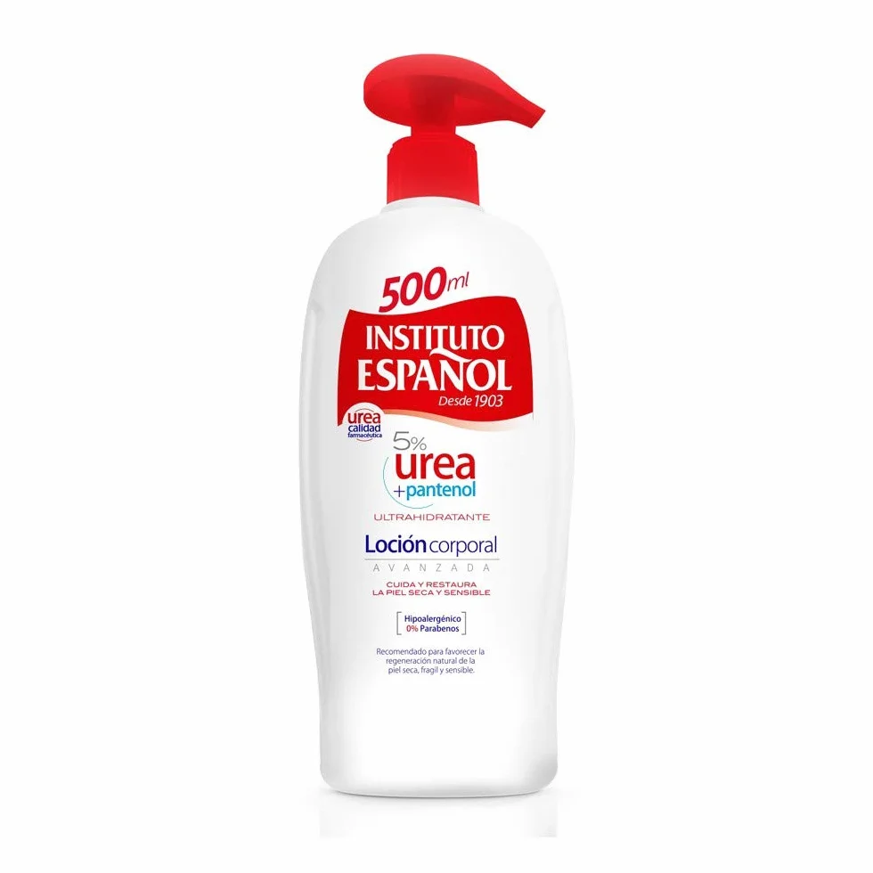 Instituto Español Loción Hidratante Urea + Pantenol 500ML Dosificador