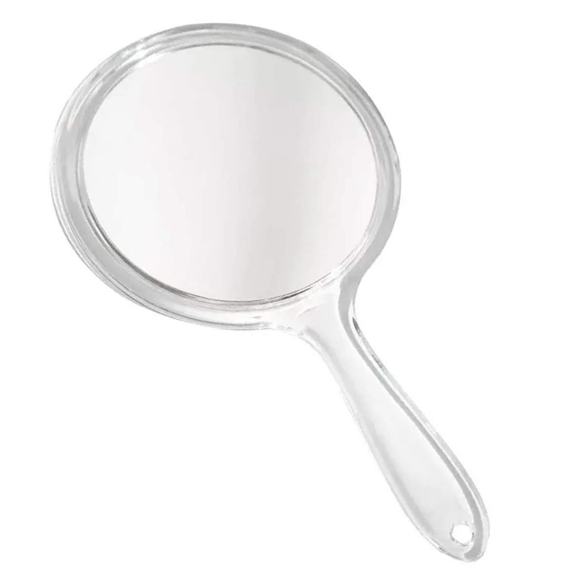 Espejo de Mano 1X/3X Negro Profesional Maquillaje Pequeño Portátil