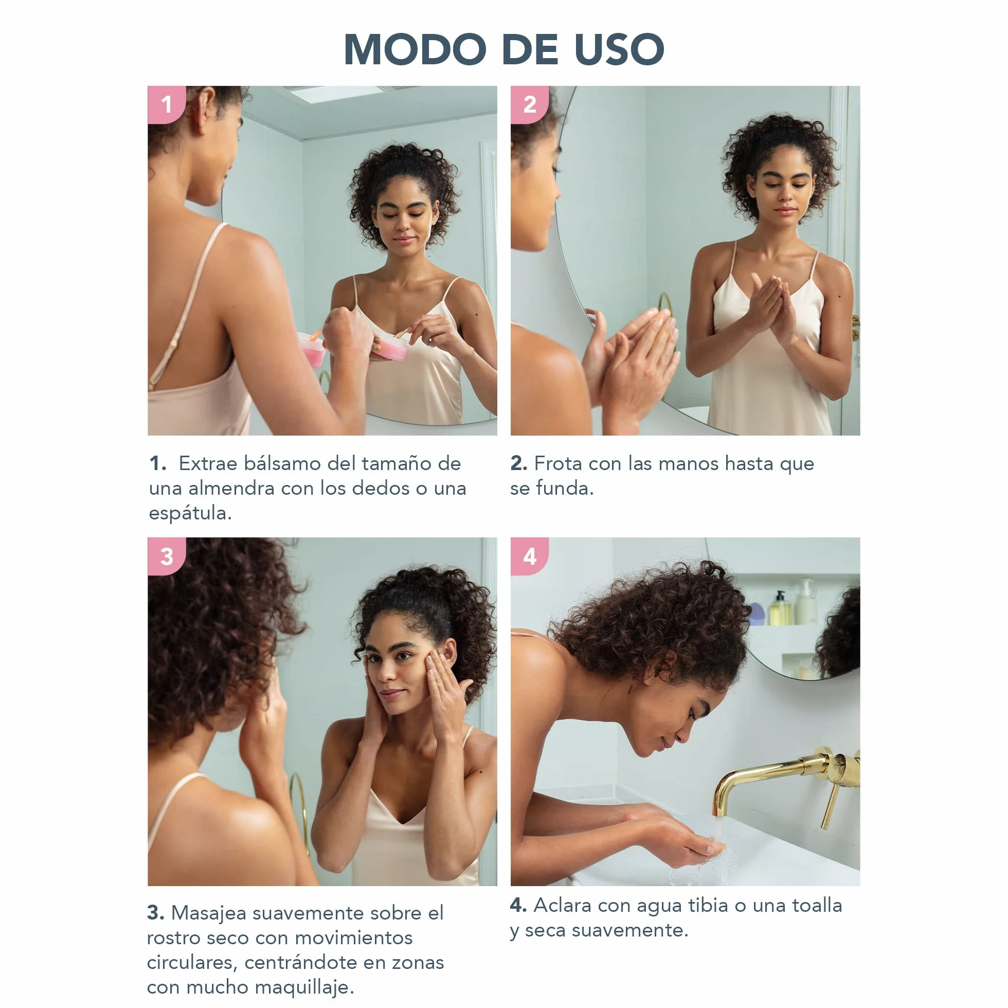 FOREO LUNA Bálsamo desmaquillante ultranutritivo - Desmaquillante facial suave - Gel limpiador facial - Desmaquillante ojos - Vegano y cruelty-free - Sin fragancia y eco - 75 ml