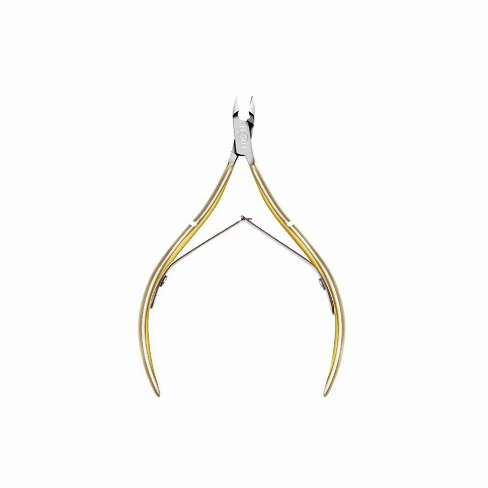 XIANGFAZJD Cortauñas Tijeras for cutículas de uñas, Herramientas de manicura y pedicura de Acero Inoxidable, Tijeras for Piel Muerta Dorada/Plateada, Herramienta cortaúñas, Herramientas de manicura