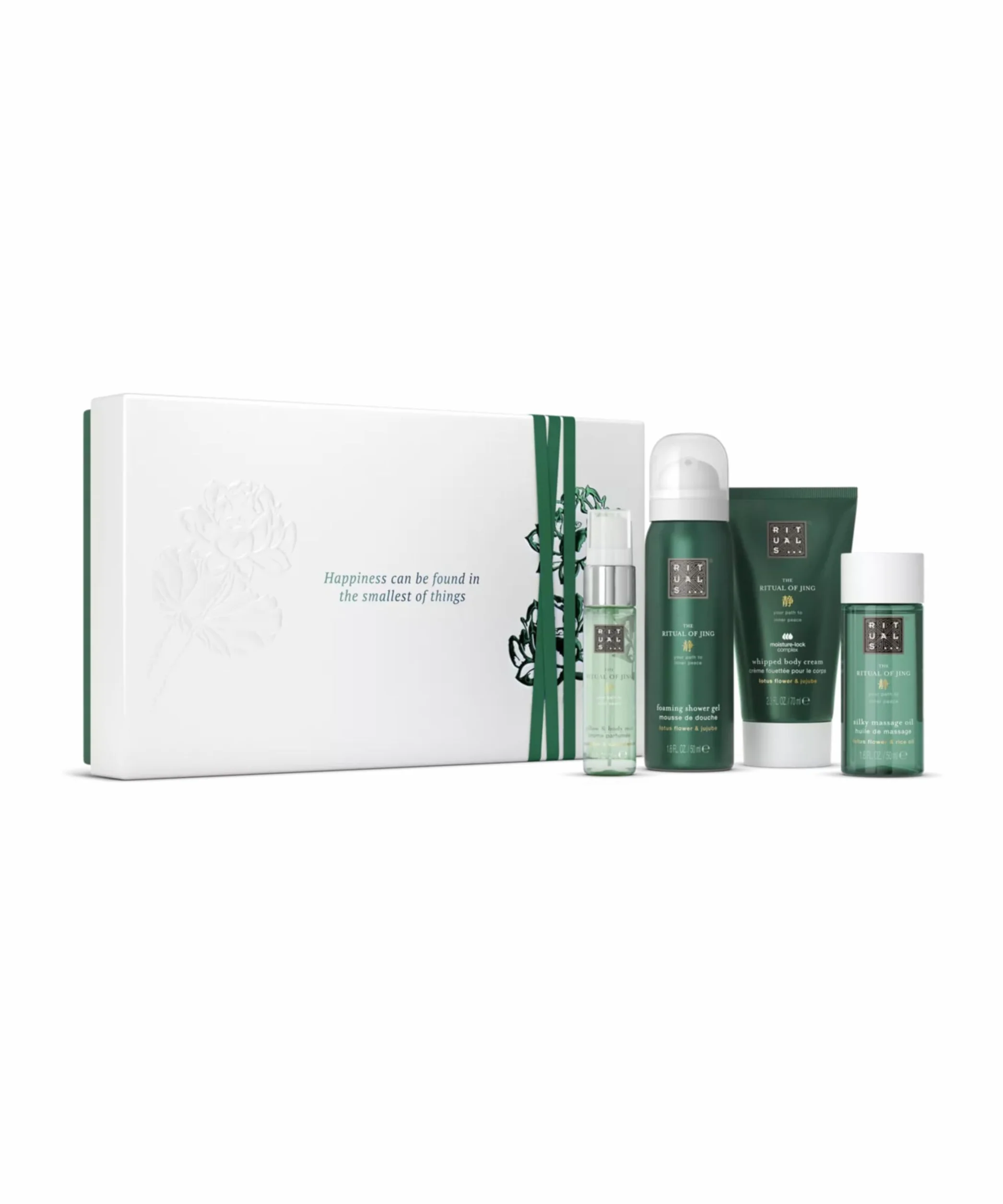 RITUALS Caja de regalo The Ritual of Jing Set de baño cuidado piel hogar flor de loto jujube