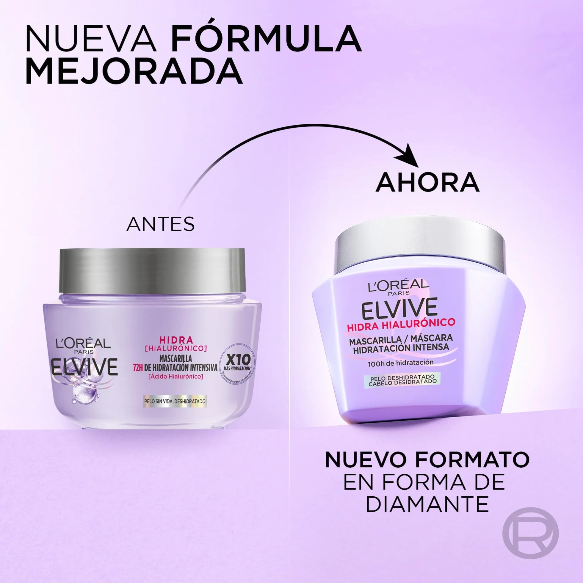 L'Oréal Paris Elvive Mascarilla Hialuronico 310ml