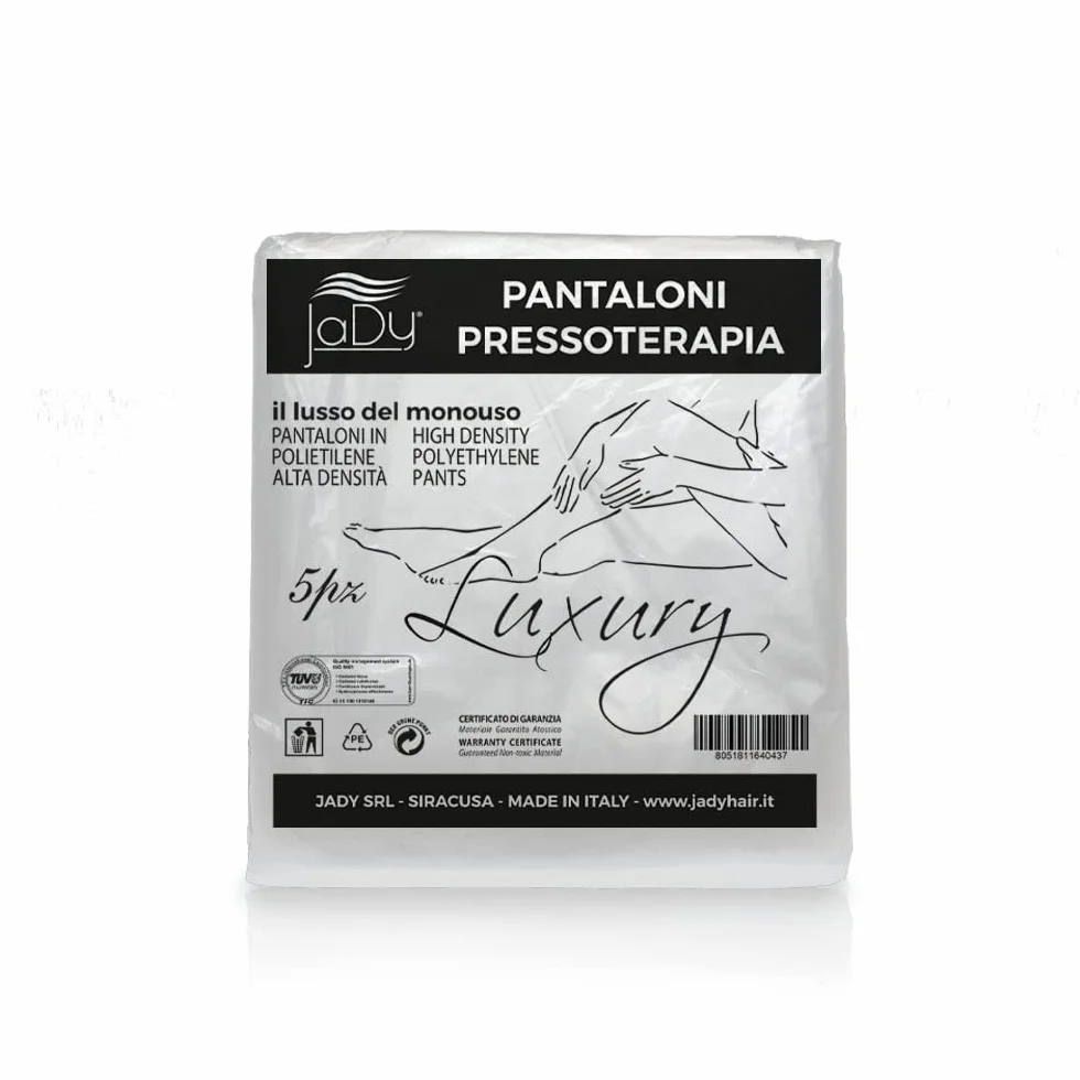 Pantalones Cartene para Presoterapia Talla Única XS a XXXL Higiénico Desechable Transparente 5 g Paquete de 1