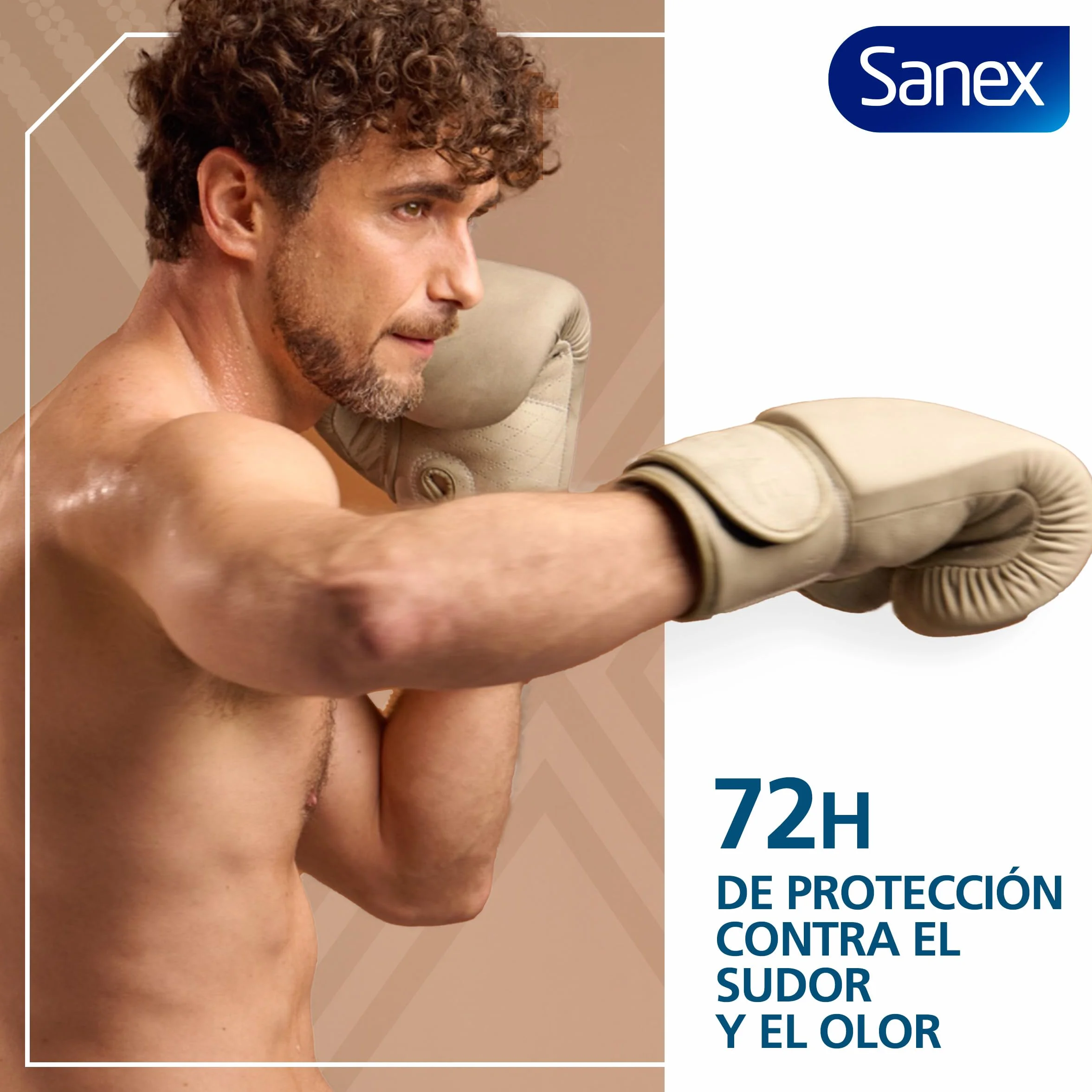 Sanex Men Active Control Desodorante Roll-On para Hombre, Pack 6 x 50 ml, Antitranspirante 48H